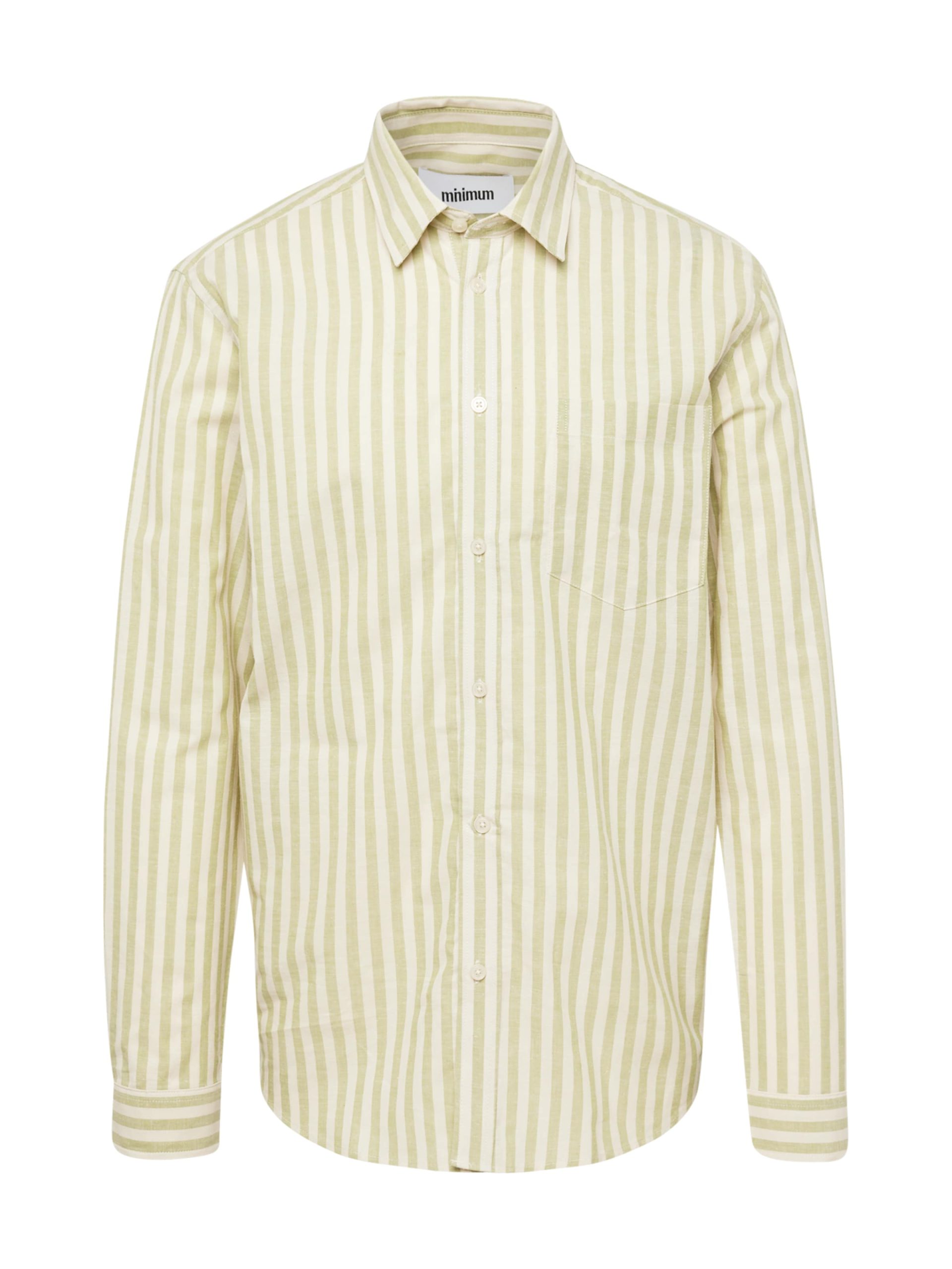 Ajuste regular Camisa minimum en Verde Pastel 17133035 Oferta caliente
