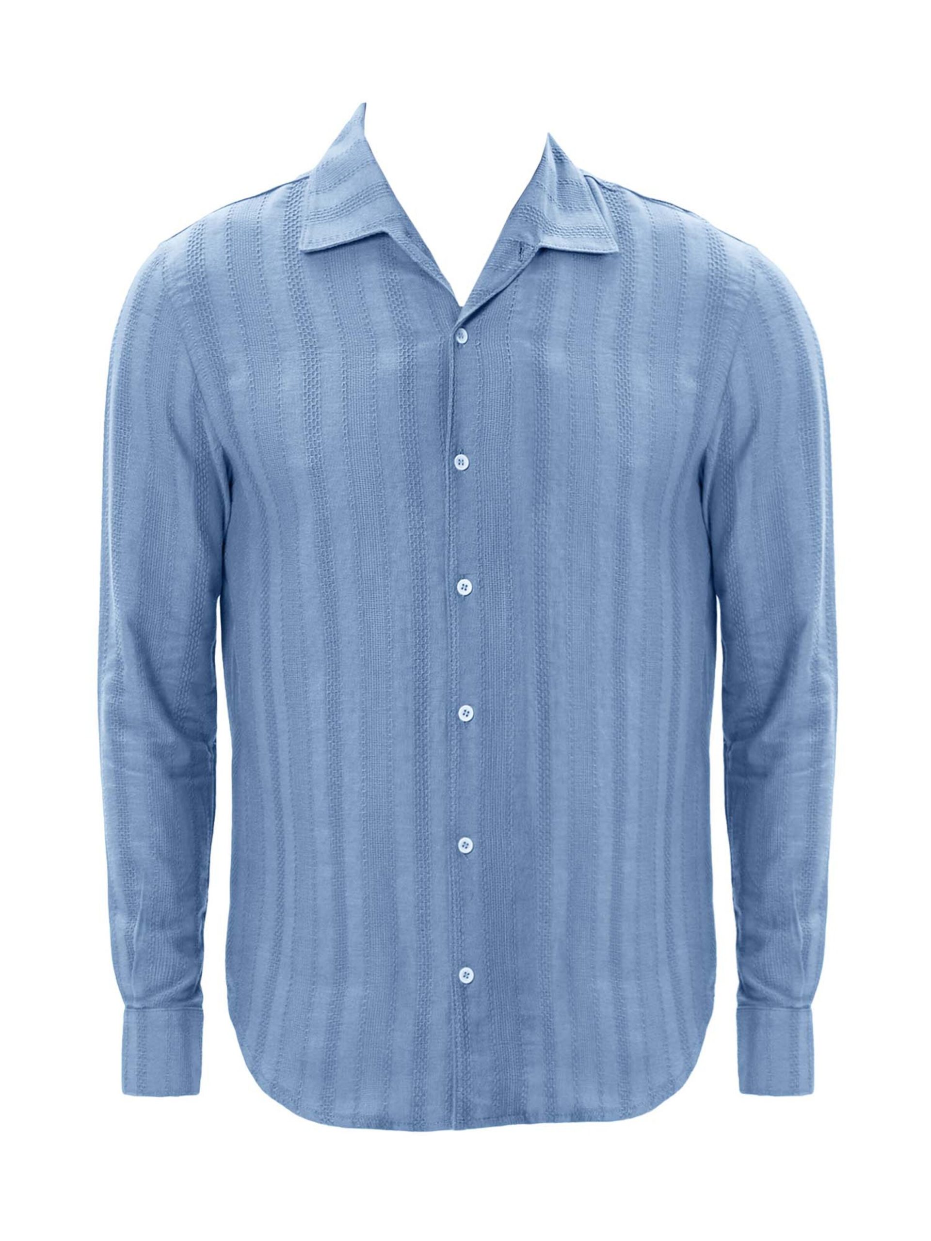 Ajuste regular Camisa Antioch en Azul Claro 17190245