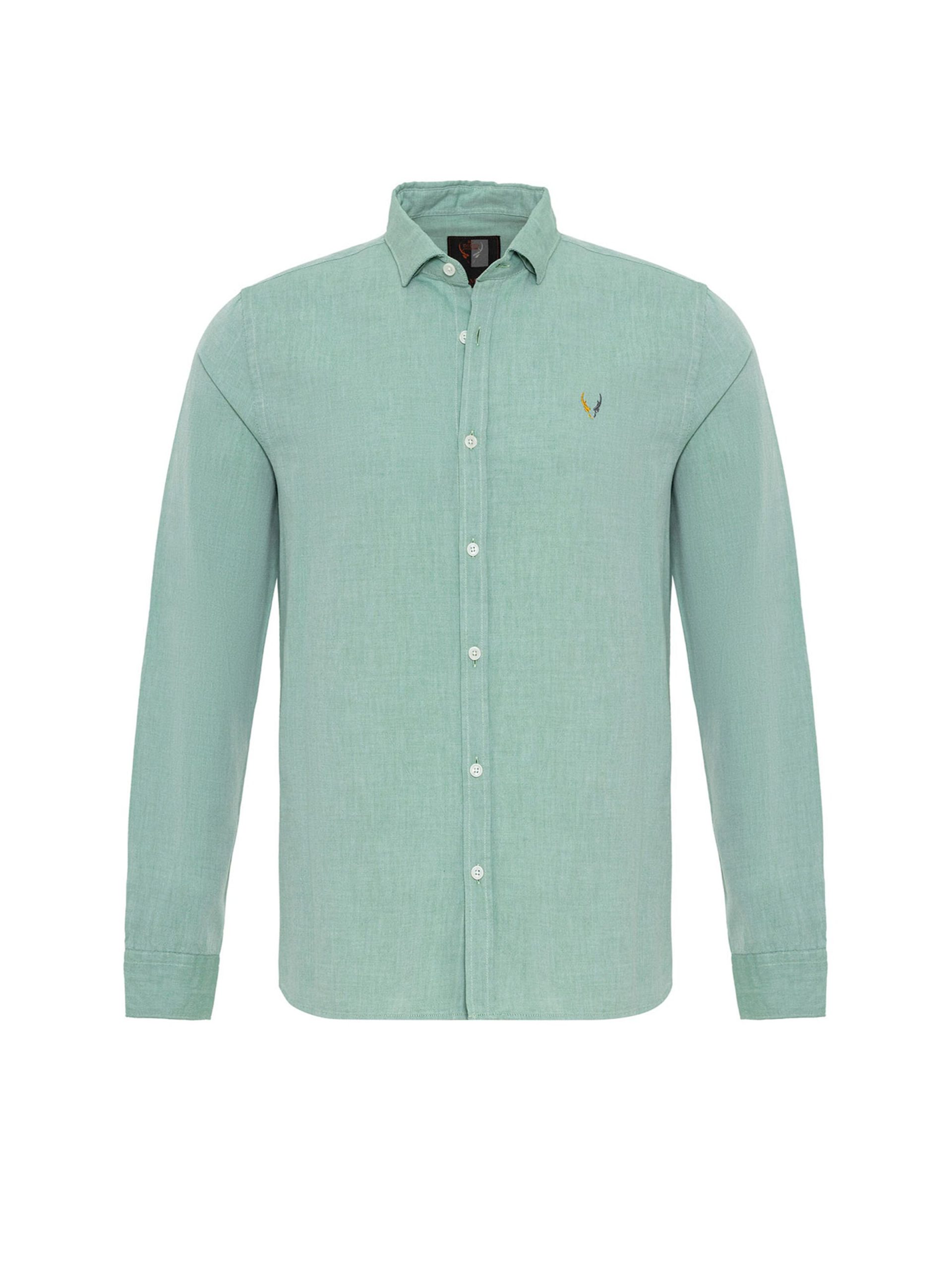 Ajuste regular Camisa By Diess Collection en Verde 17163754