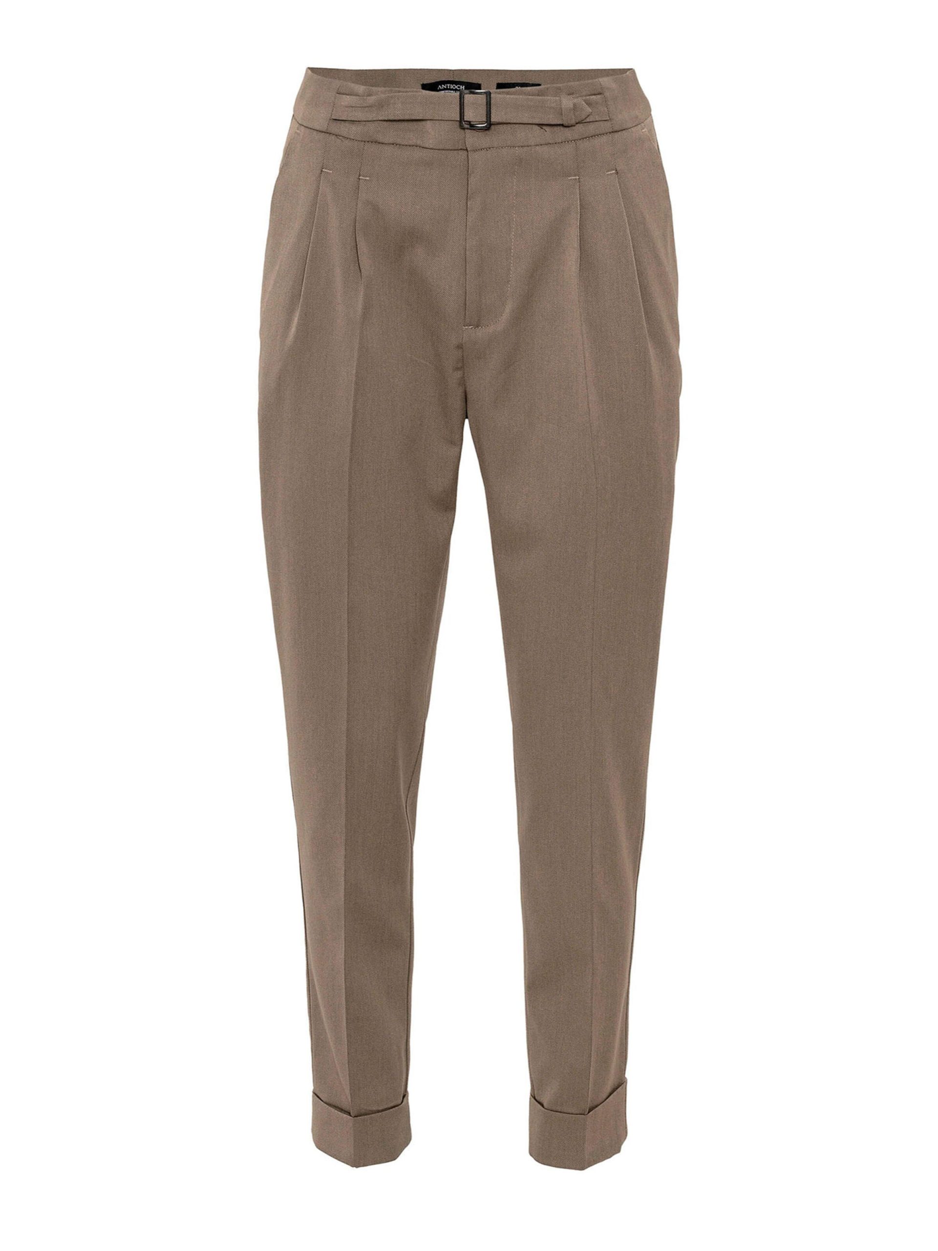 regular Pantalón plisado Antioch en Marrón Moteado 17208324 Oferta