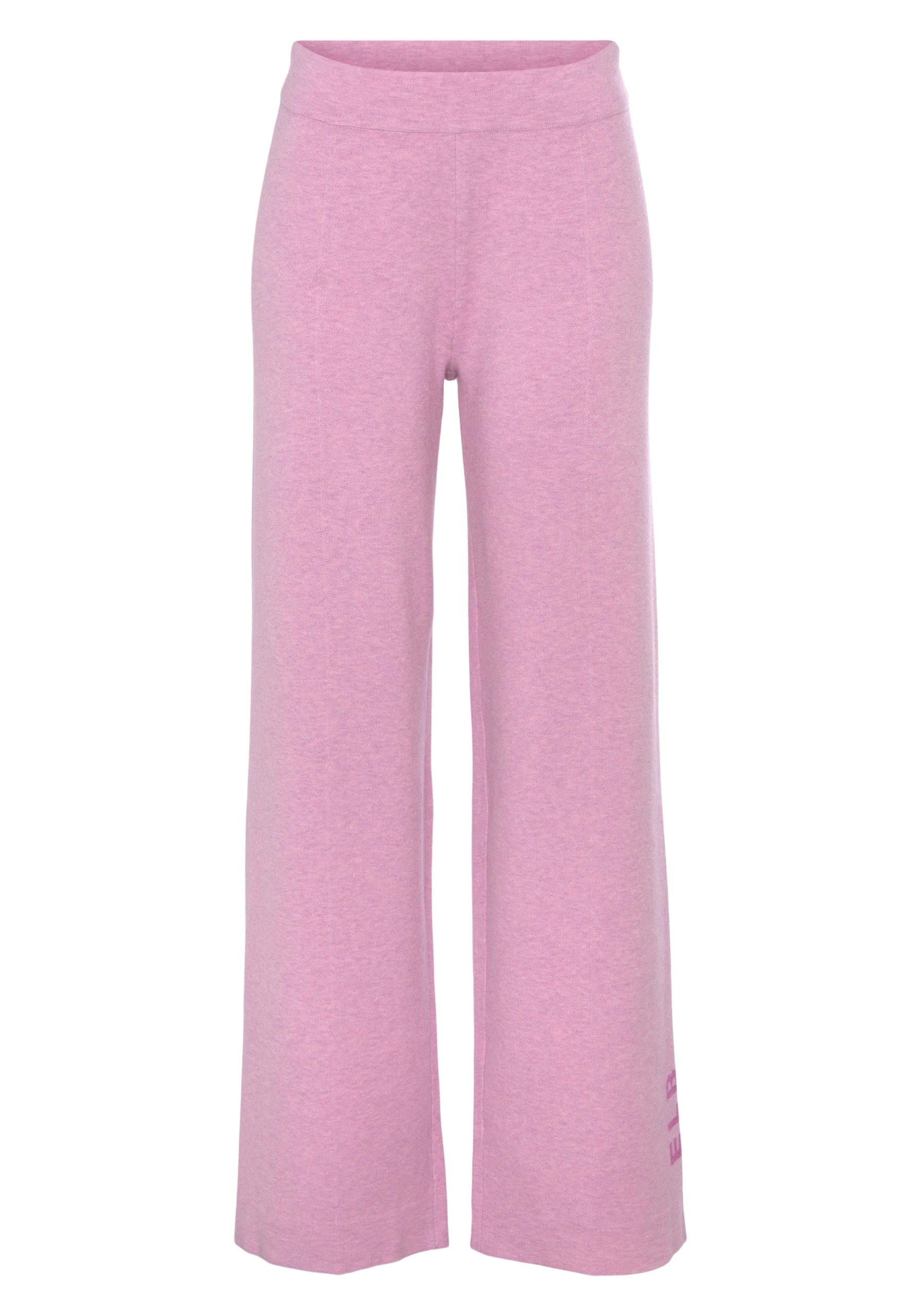 Loosefit Pantalón Elbsand en Rosa, Rosa Moteado 17328300