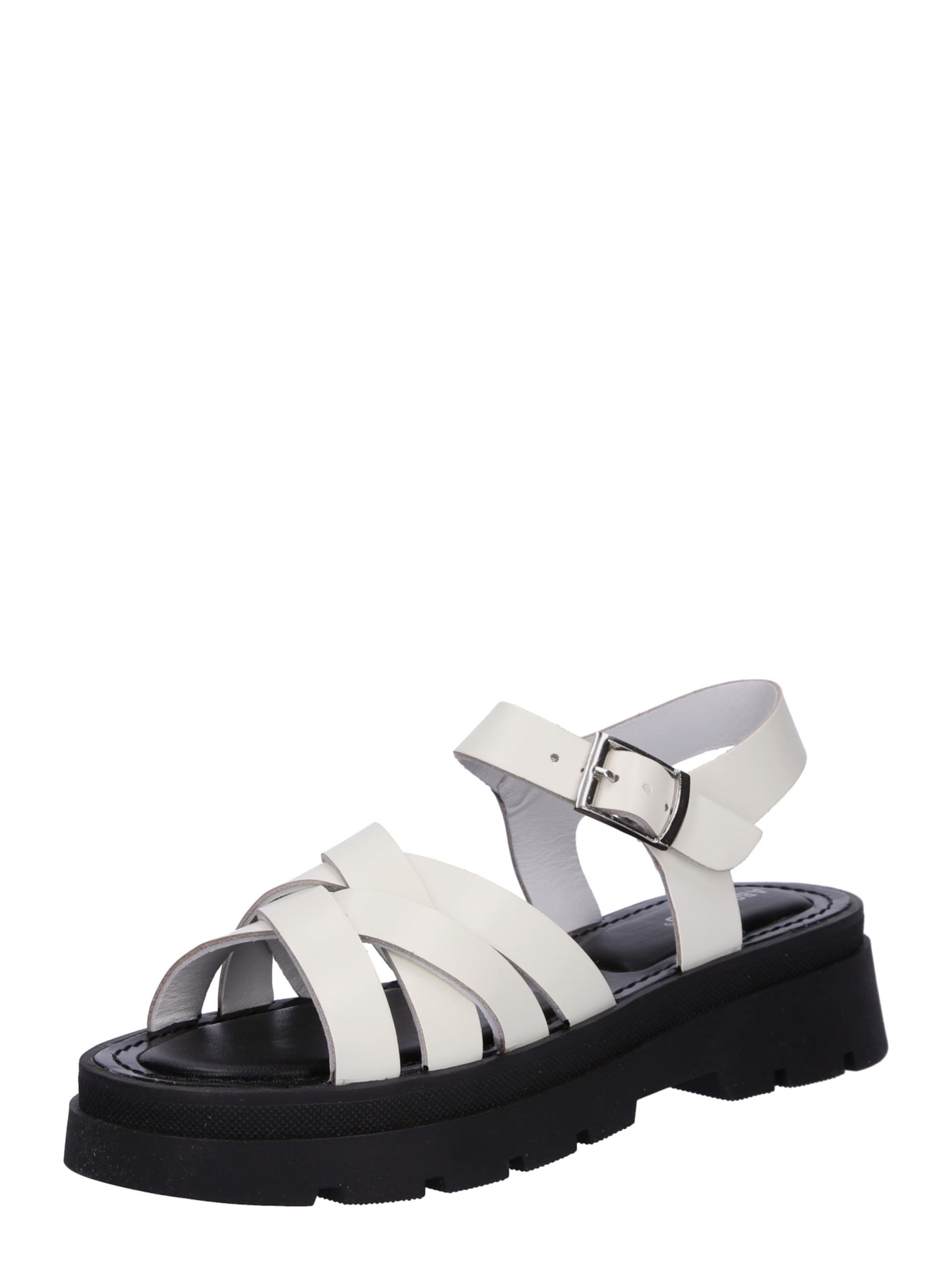 Sandalias con hebilla 'Abby' ABOUT YOU en Blanco 17363020 ¡Tendencia ahora!