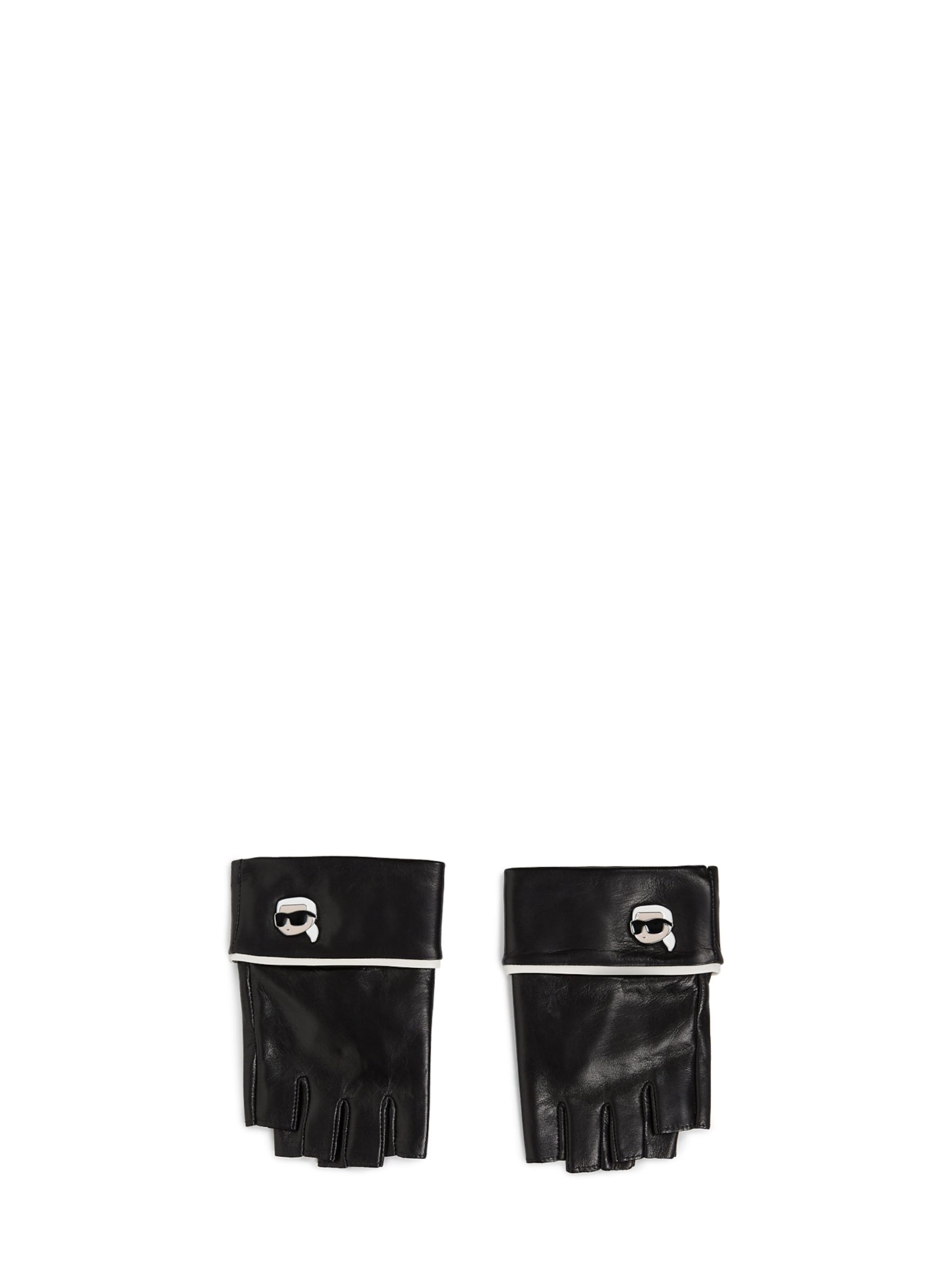 Guantes sin dedos Karl Lagerfeld en Negro 17206854