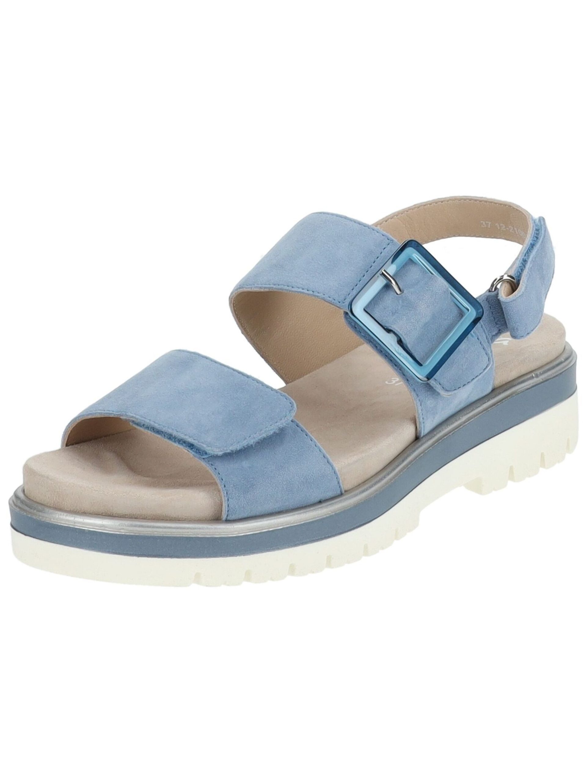Sandalias con hebilla ARA en Azul Claro 17328291