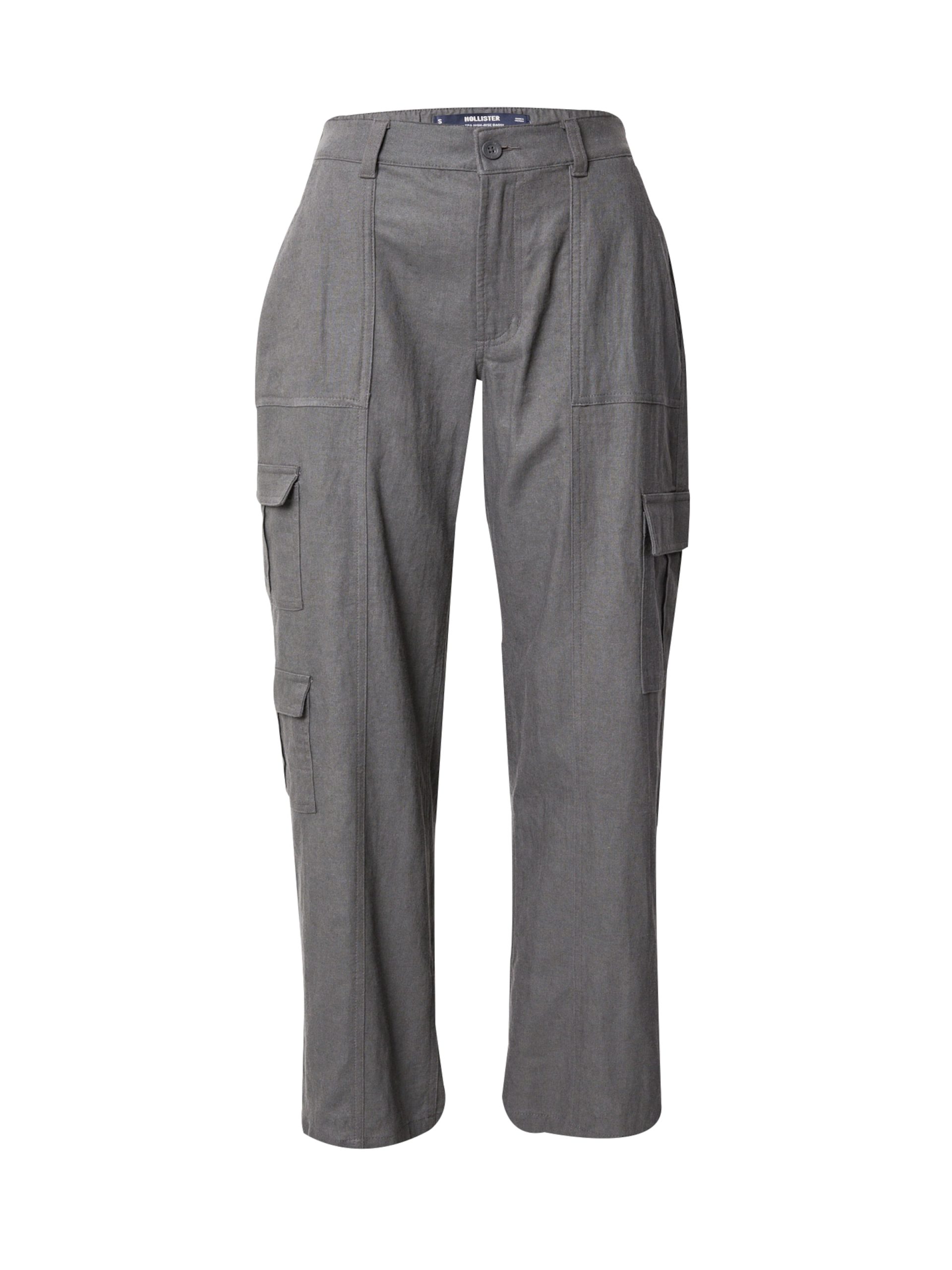 Loosefit Pantalón cargo HOLLISTER en Gris 16600175