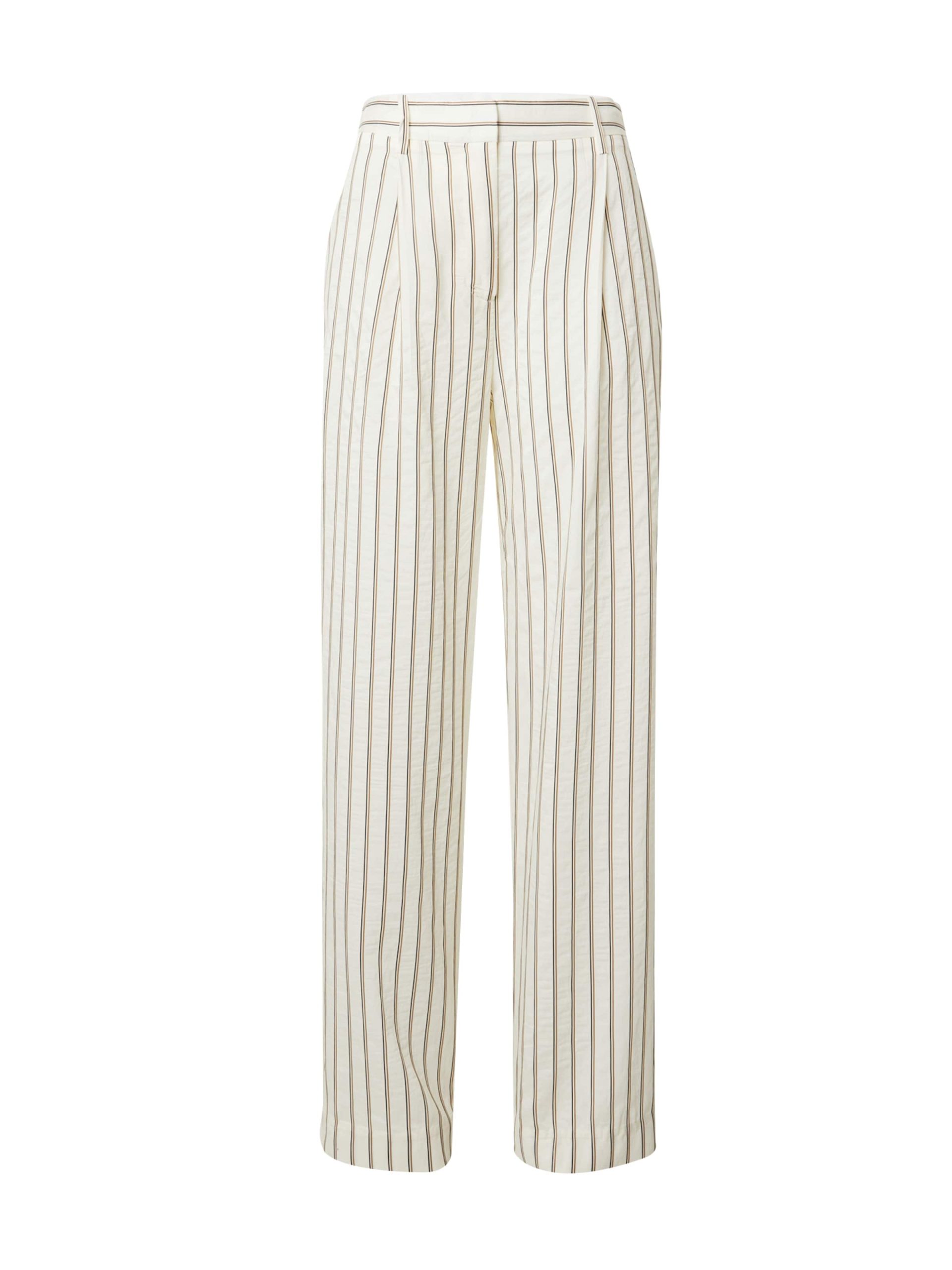 Loosefit Pantalón plisado 'Agneta' Samsøe Samsøe en Beige Claro 16684356 Venta en línea