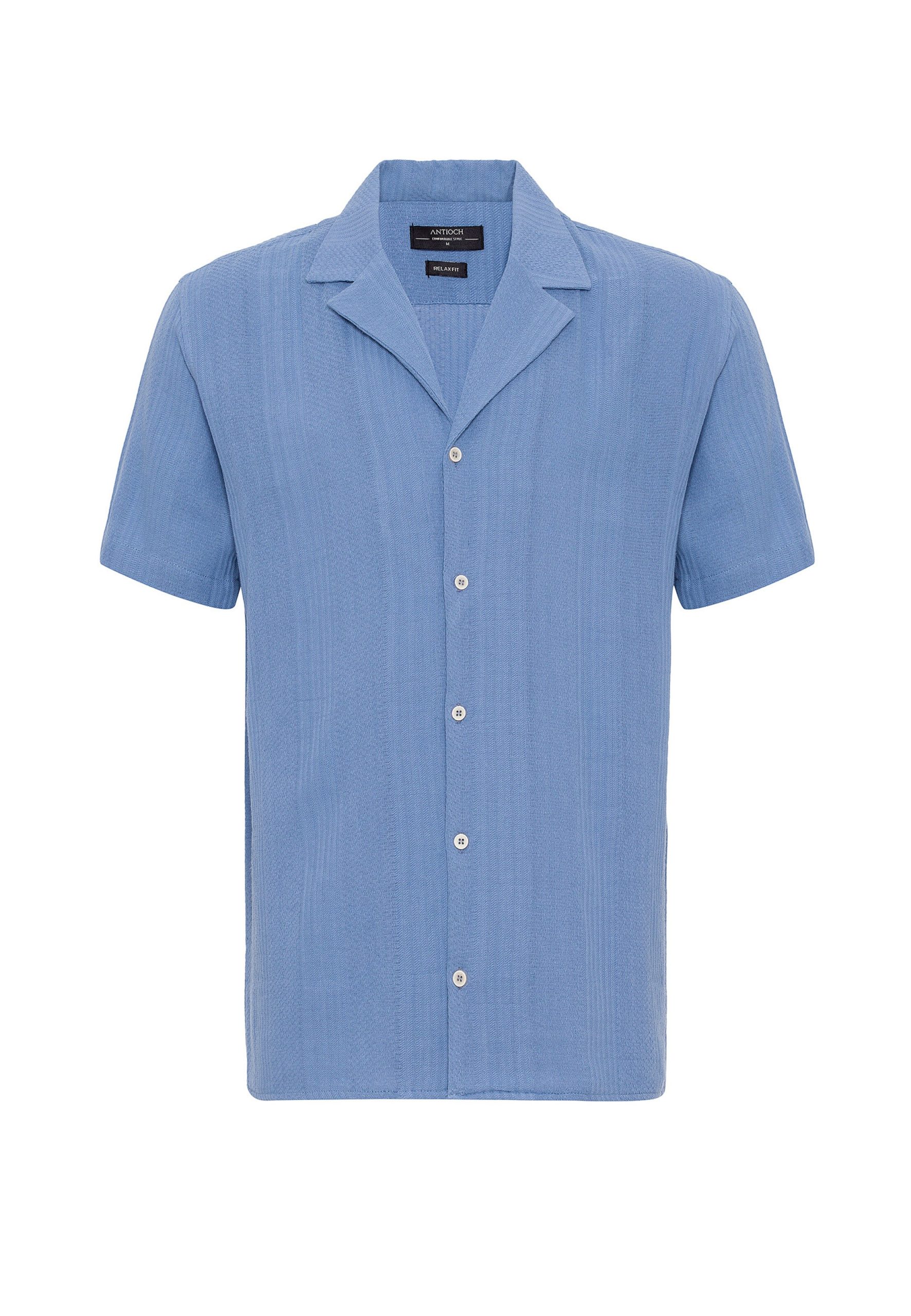 Ajuste regular Camisa Antioch en Azul Claro 17185766