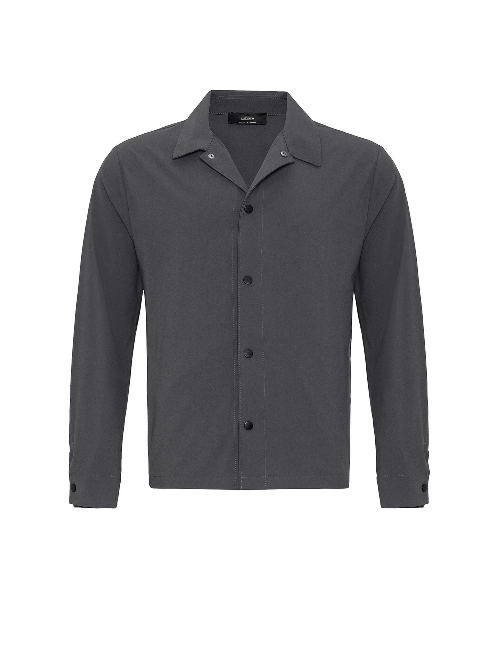 Ajuste regular Camisa Antioch en Antracita 17152066 Venta flash