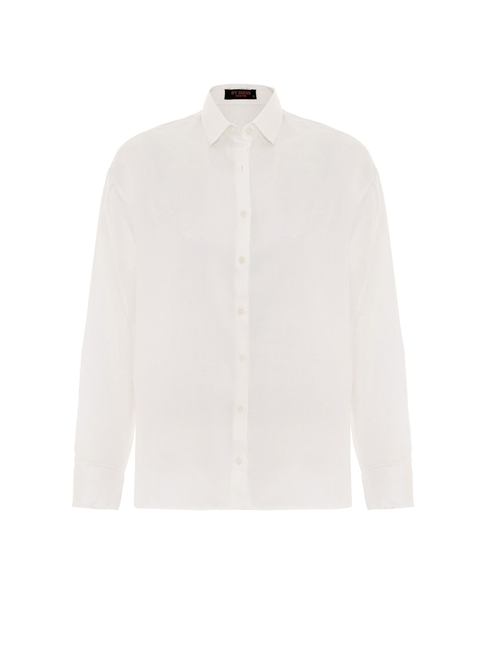 Blusa By Diess Collection en Blanco Lana 17175603