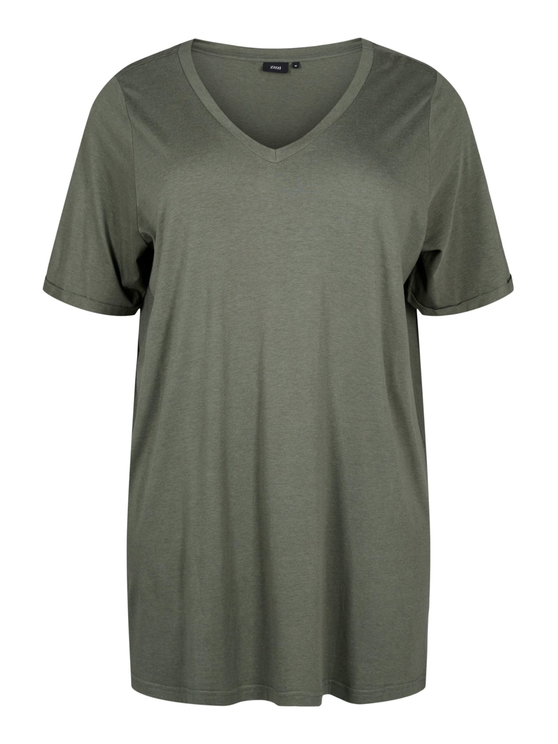 Camiseta 'Chiara' Zizzi en Verde Oscuro 17277998
