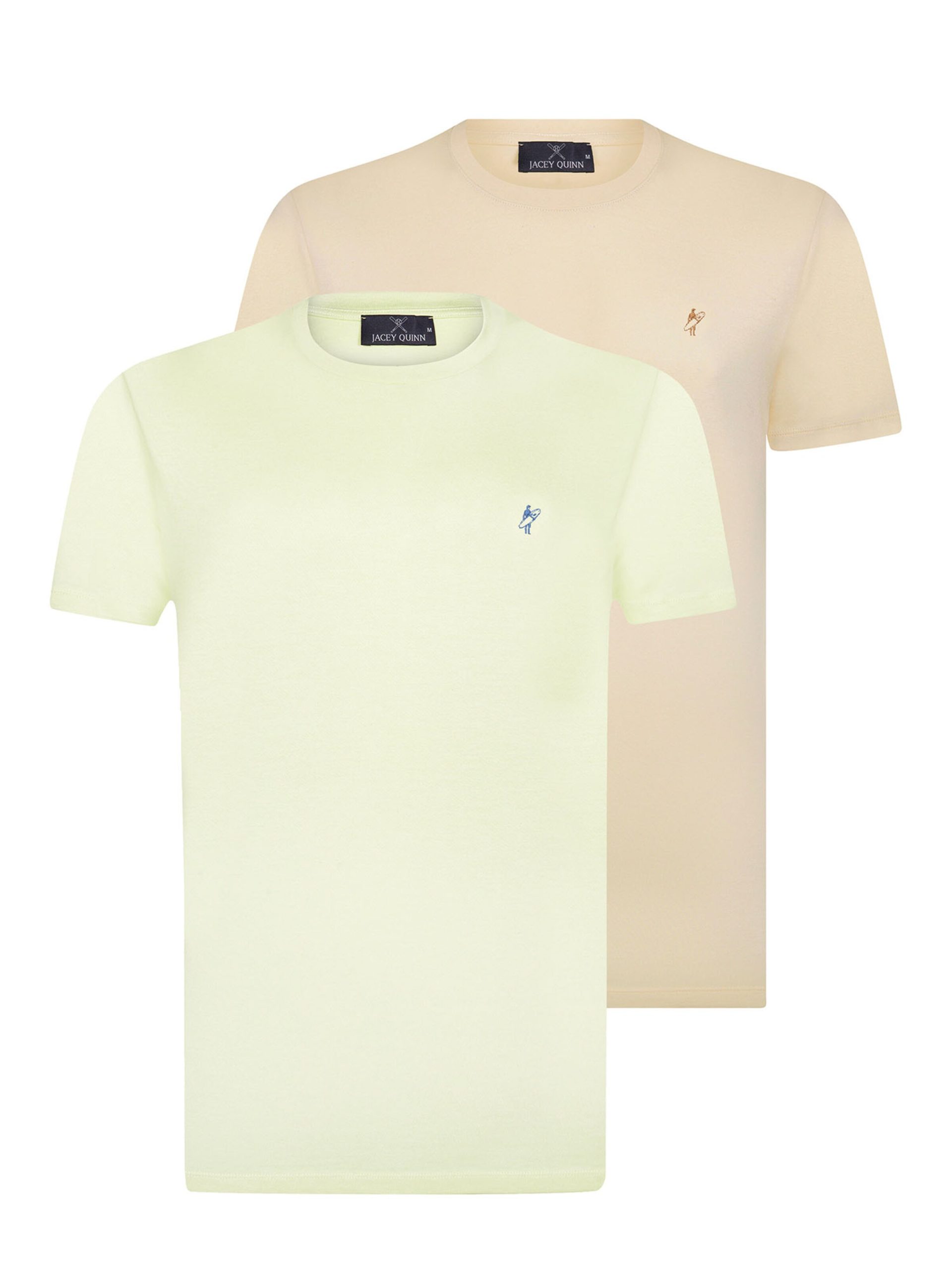 Camiseta Jacey Quinn en Beige Claro, Verde Pastel 17163895 Venta en línea