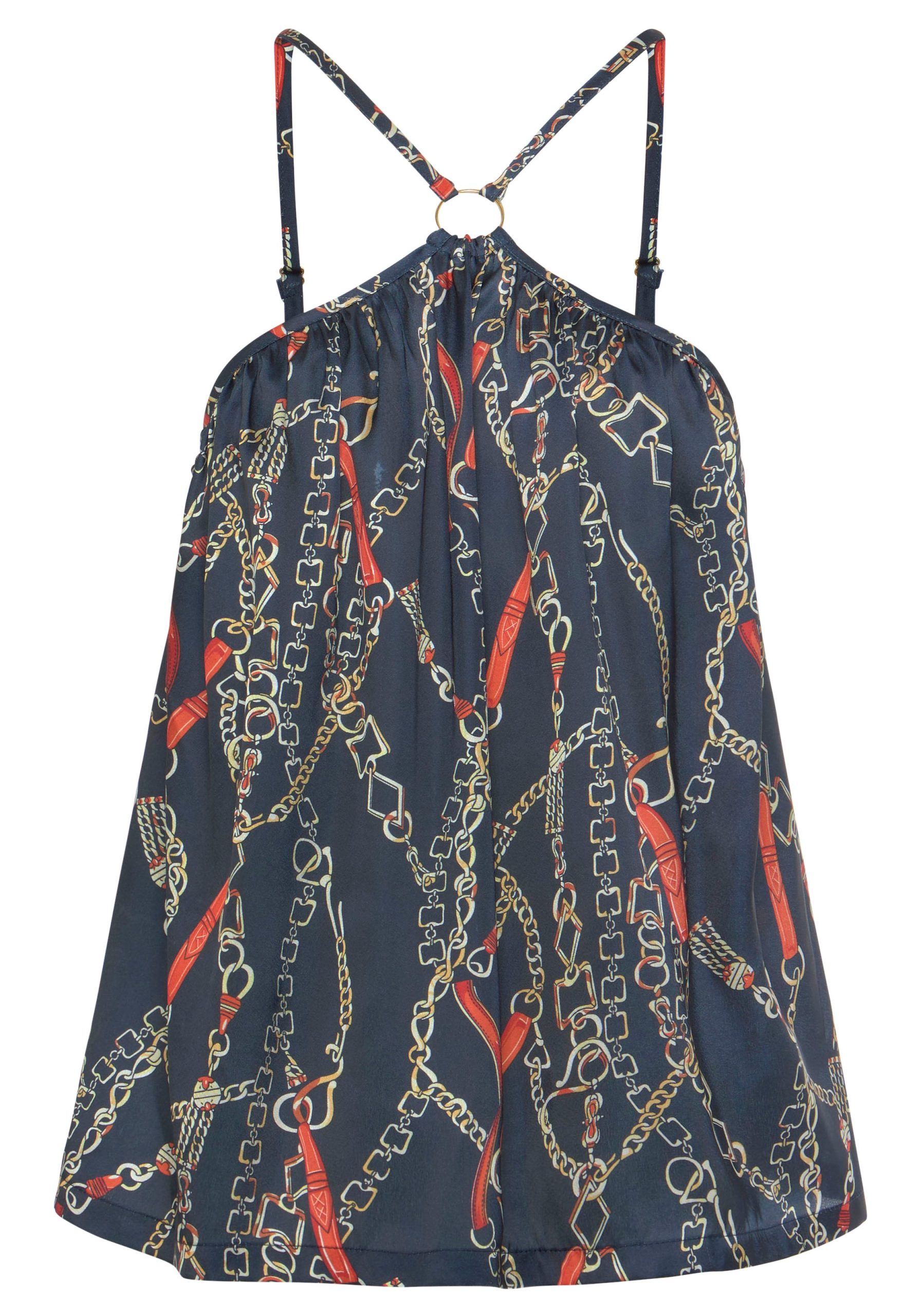 Top LASCANA en Navy 17362799 Oferta caliente