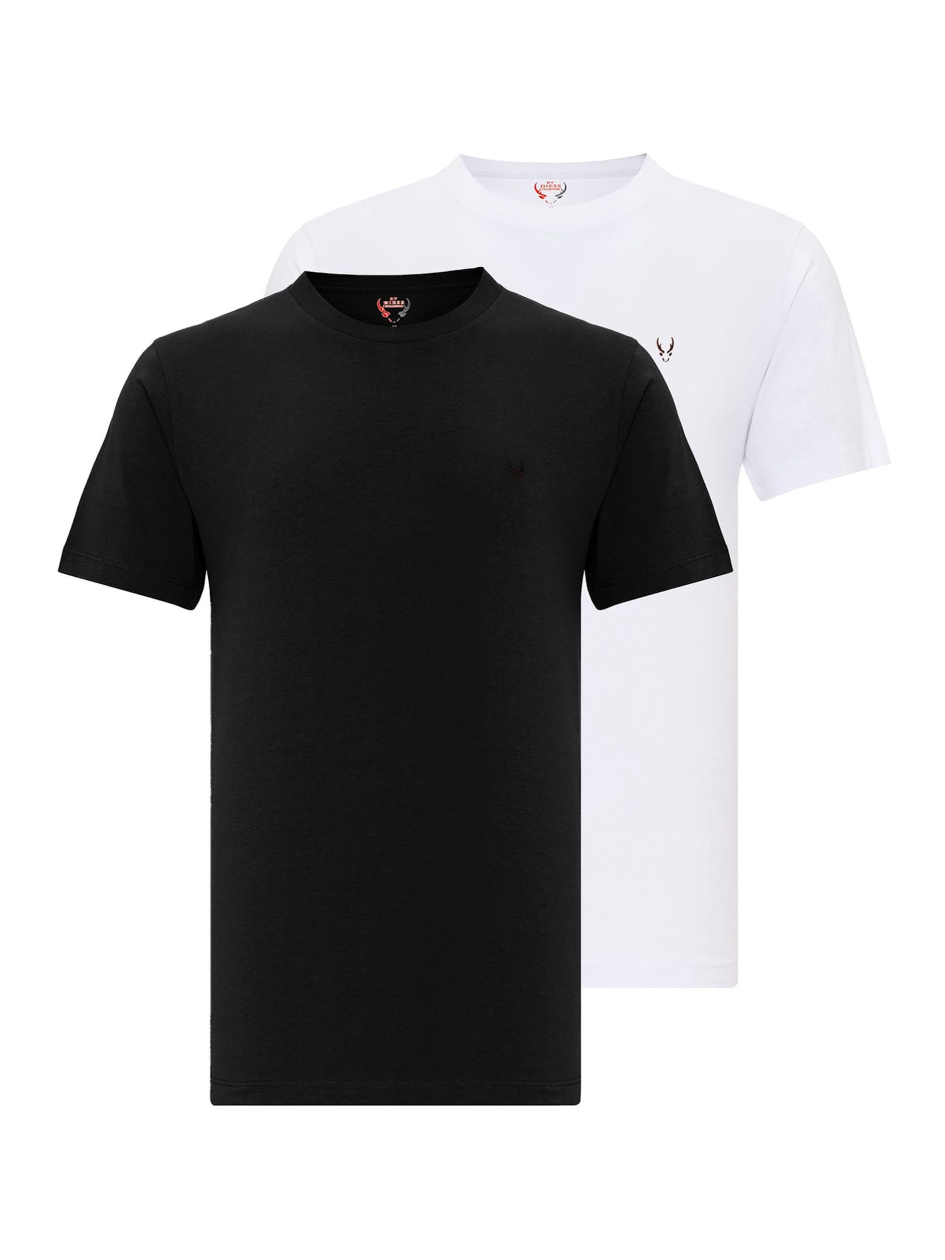 Camiseta By Diess Collection en Negro, Blanco 17166855 Oferta caliente