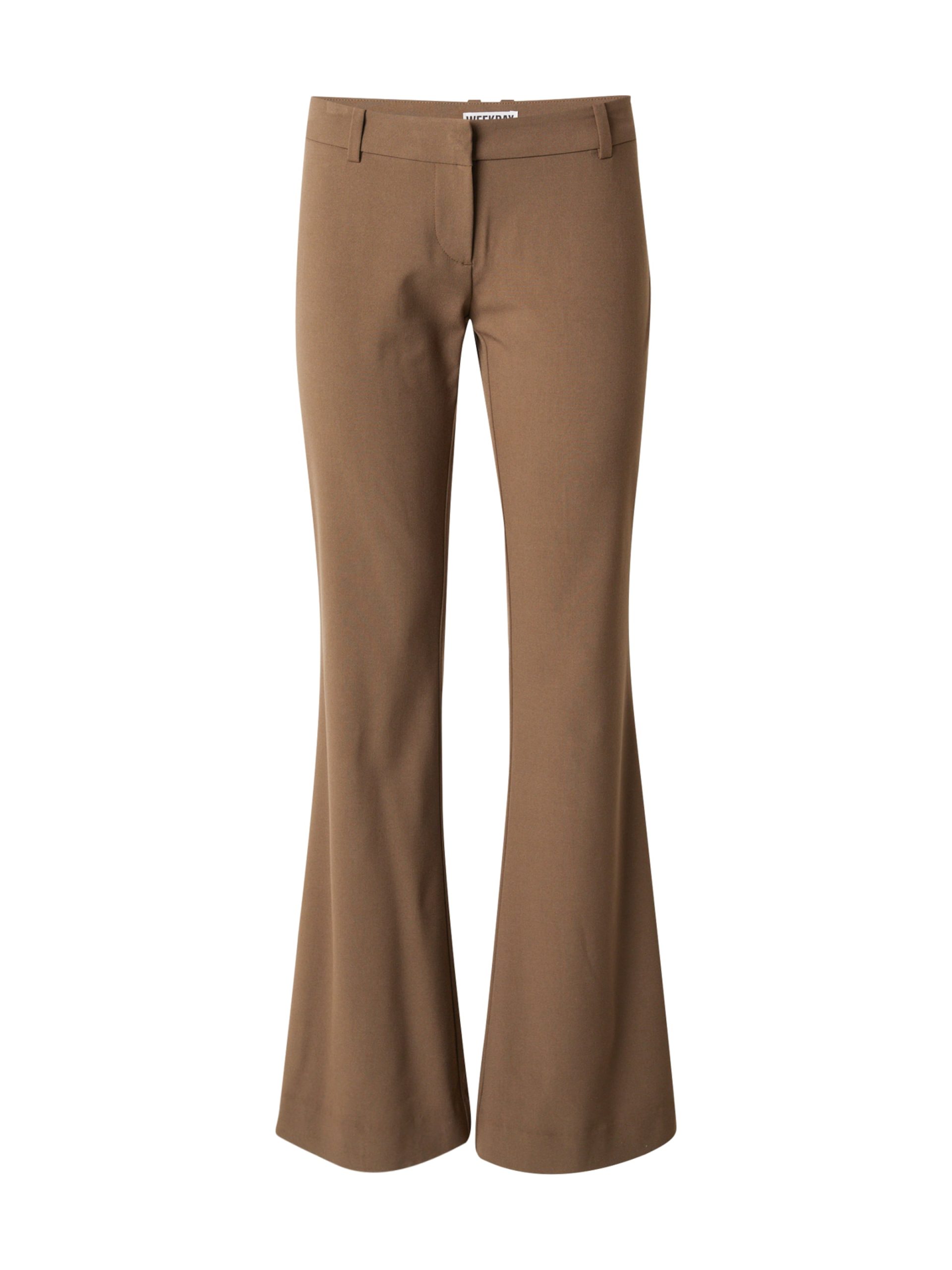 Acampanado Pantalón 'Sarabi' WEEKDAY en Caqui 22886024 Venta en línea