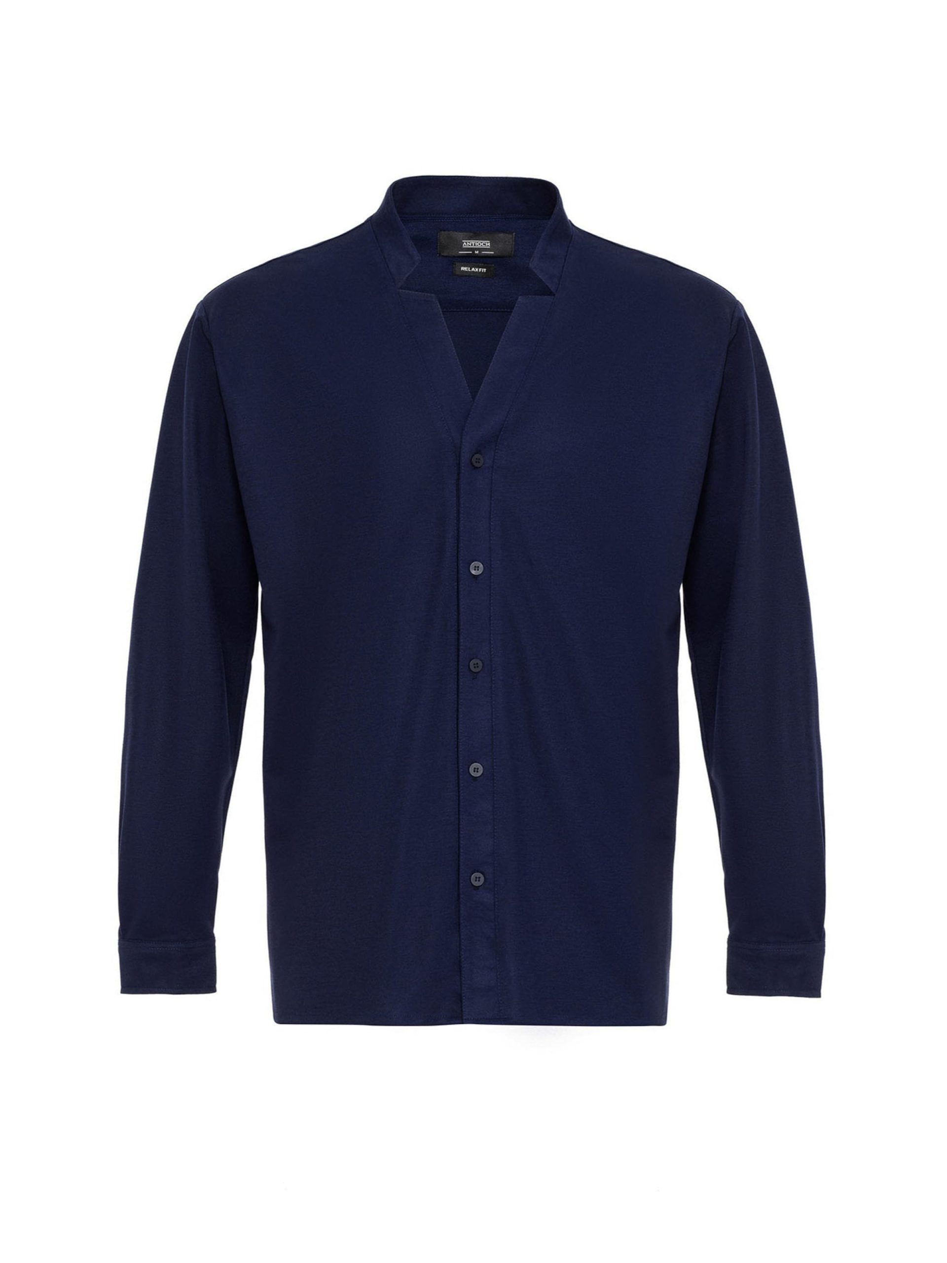 Ajuste regular Camisa Antioch en Navy 17179831 Últimas unidades