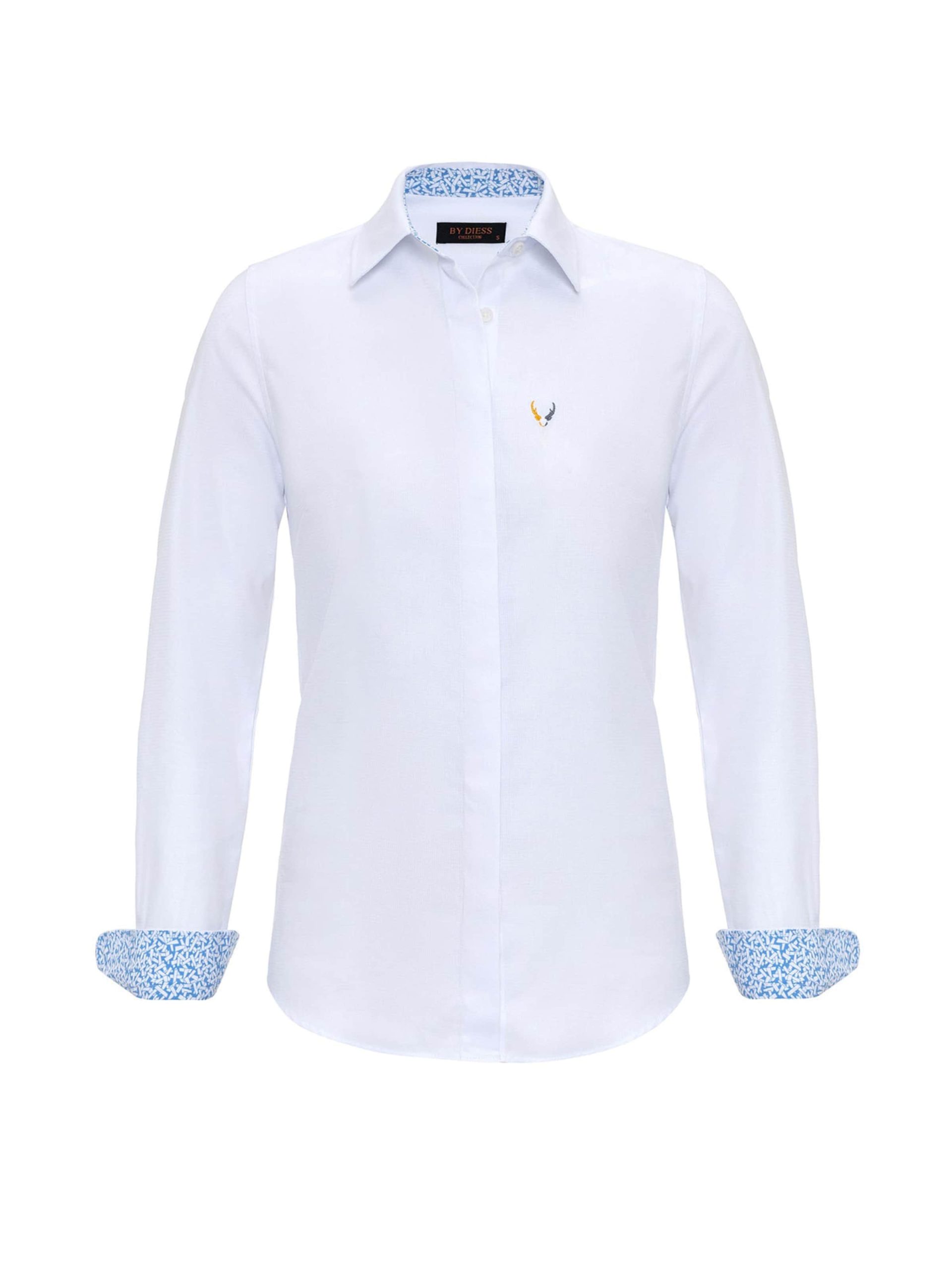 Blusa By Diess Collection en Blanco 17175659 Especial