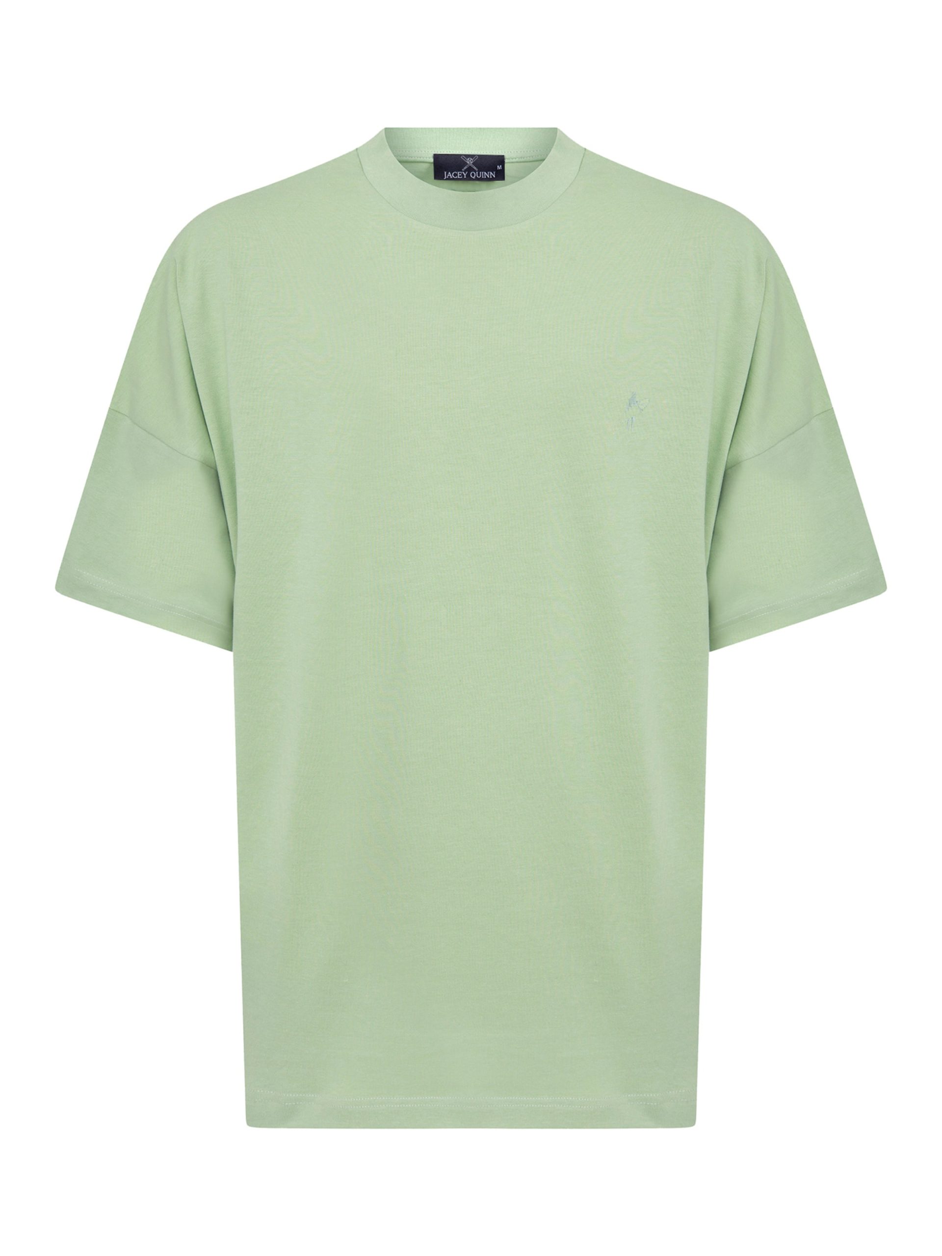 Camiseta Jacey Quinn en Verde Pastel 17173386 Descuento