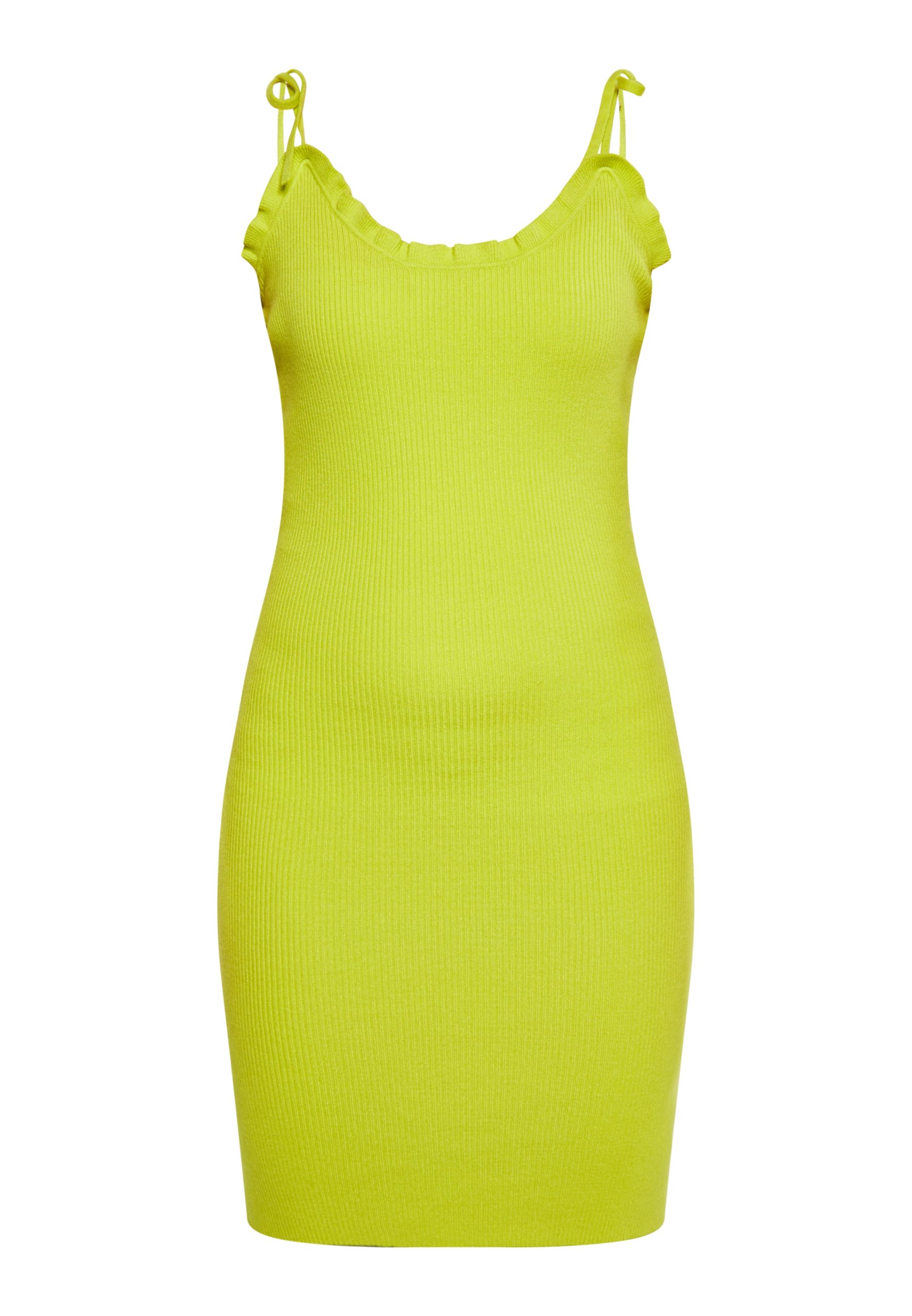 Vestido de punto swirly en Manzana 16918303 Especial