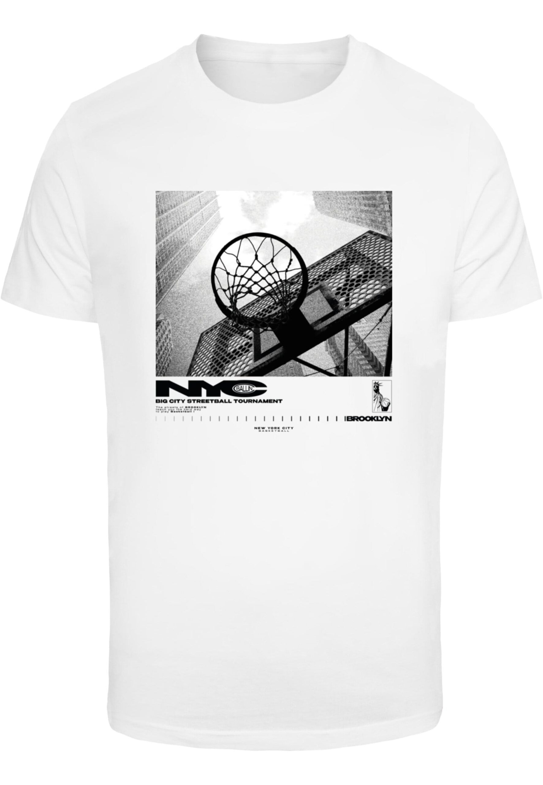 Camiseta 'NYC Ballin ' Mister Tee en Blanco 17251159 En oferta