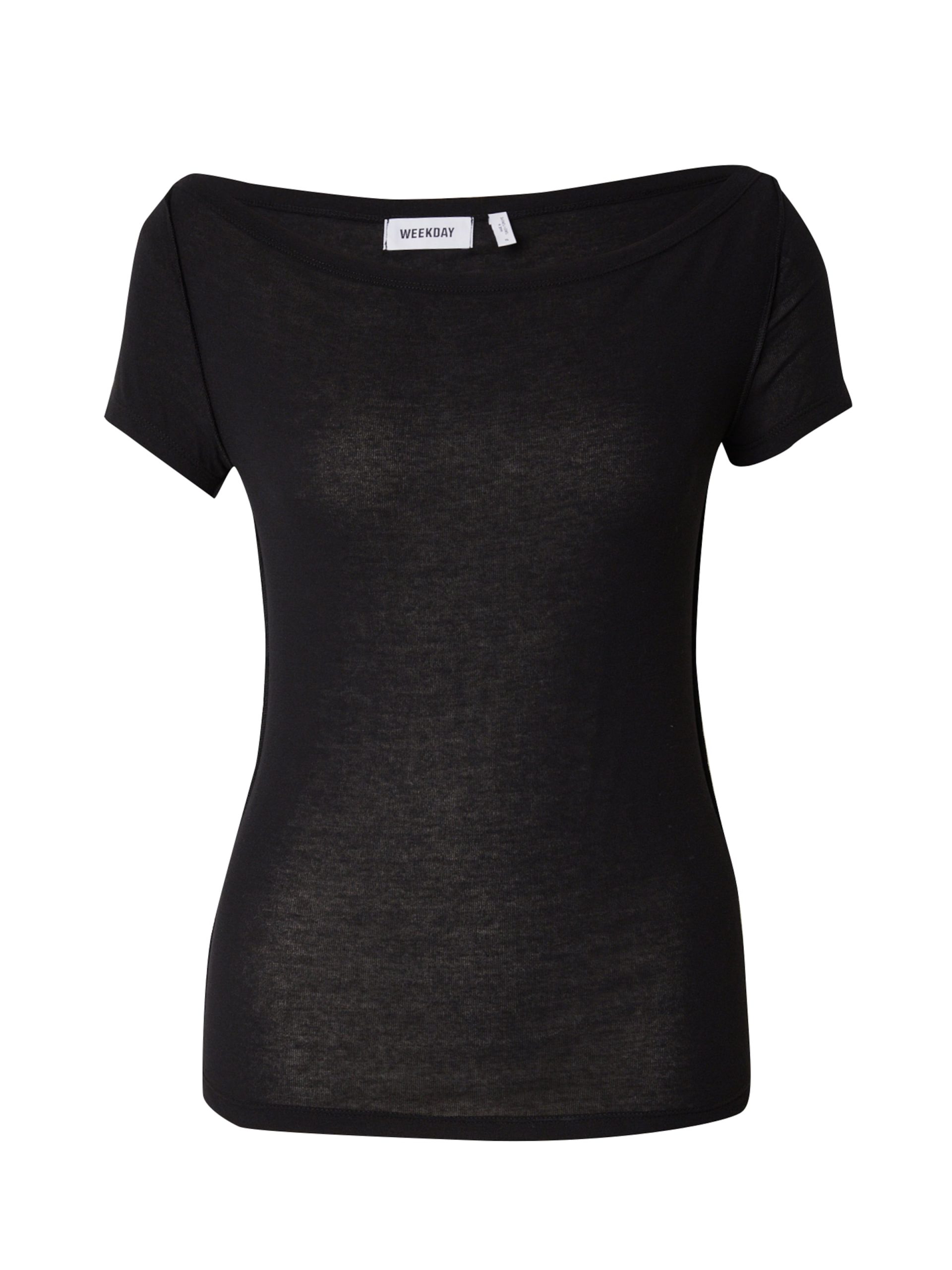 Camiseta 'Brita' WEEKDAY en Negro 17306541 Suministro