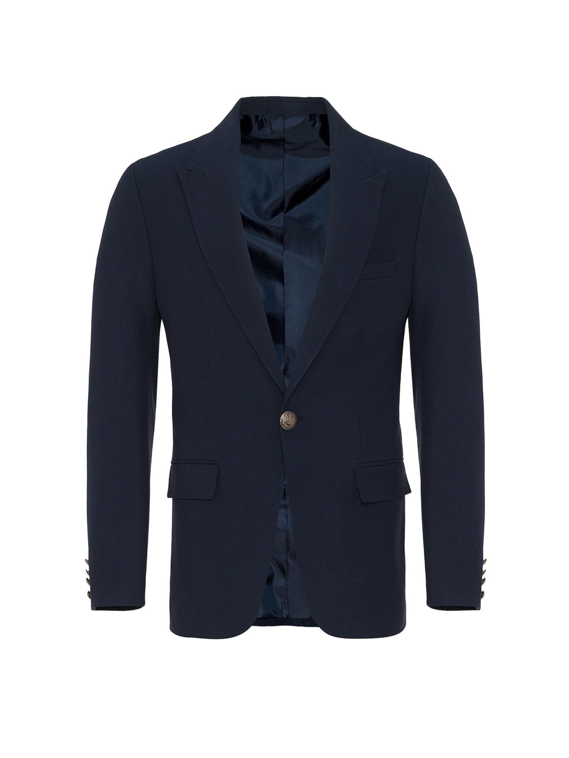 Ajuste estrecho Chaqueta saco Antioch en Navy 17177428 ¡Tendencia ahora!