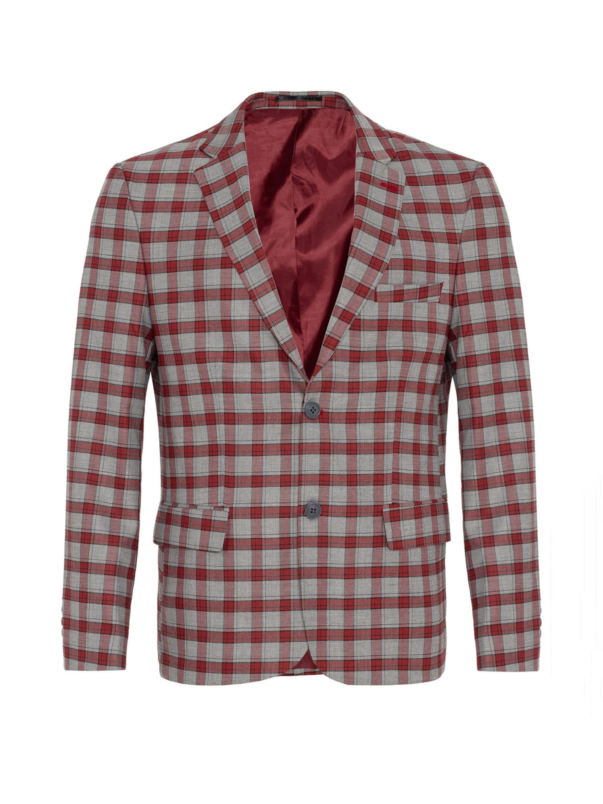 Ajuste regular Chaqueta saco Daniel Hills en Gris, Rojo 17176109 Trato en línea