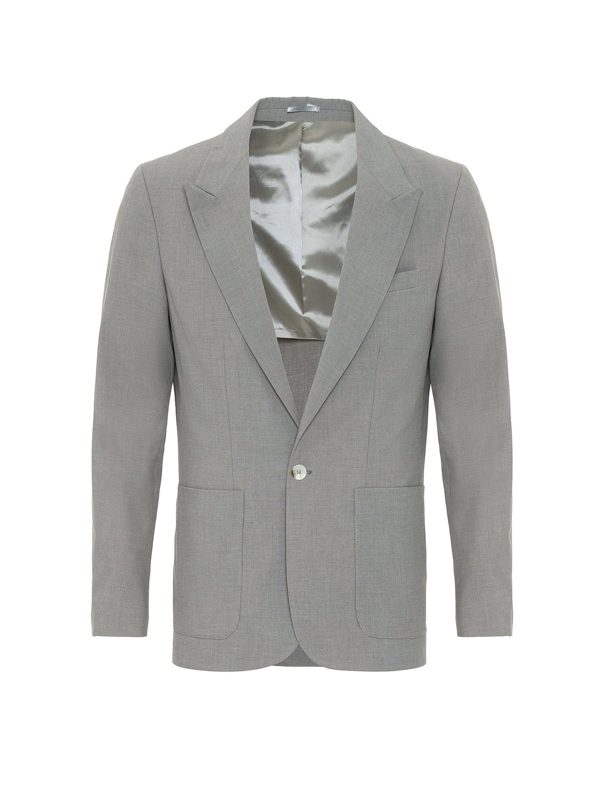 Ajuste estrecho Chaqueta saco Antioch en Gris Moteado 17164182 Trato en línea