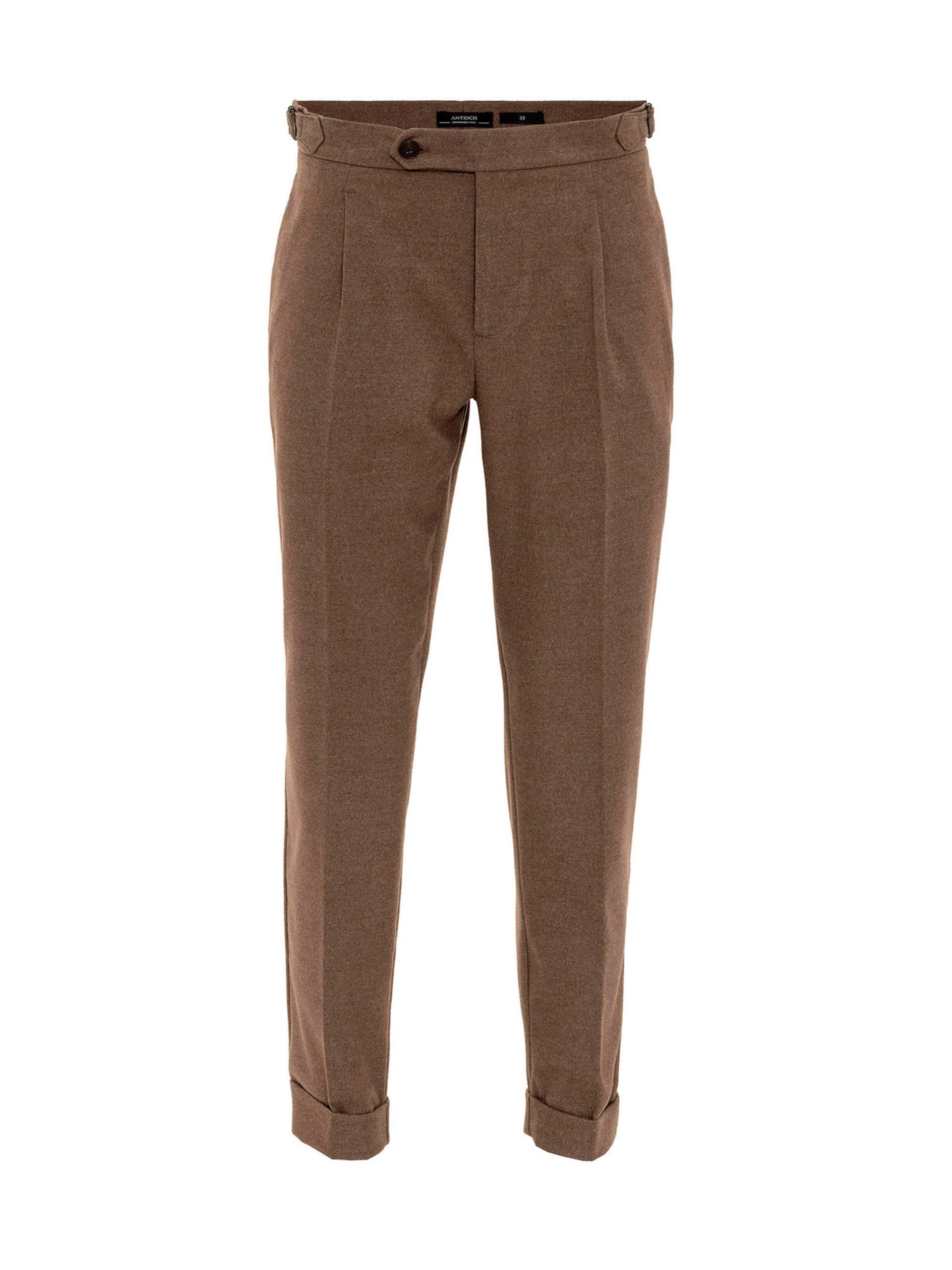 regular Pantalón de pinzas Antioch en Marrón 17206726 En oferta