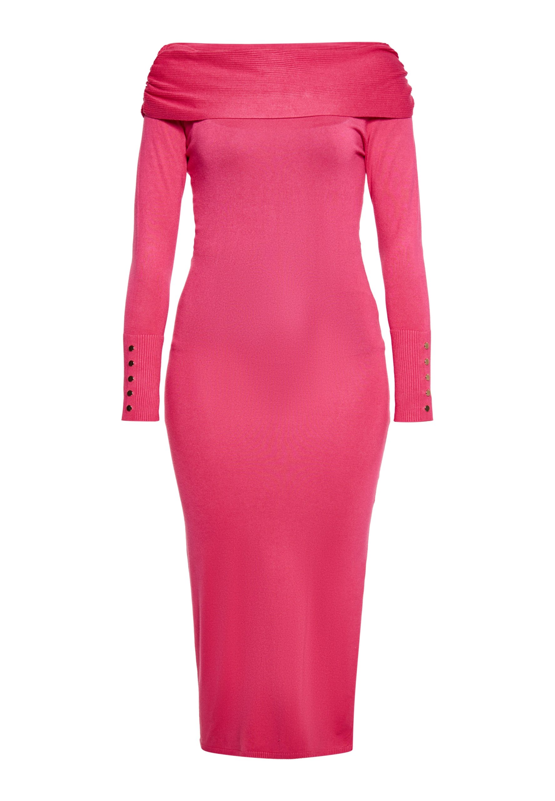 Vestido de punto faina en Rosa 16979292 Barato