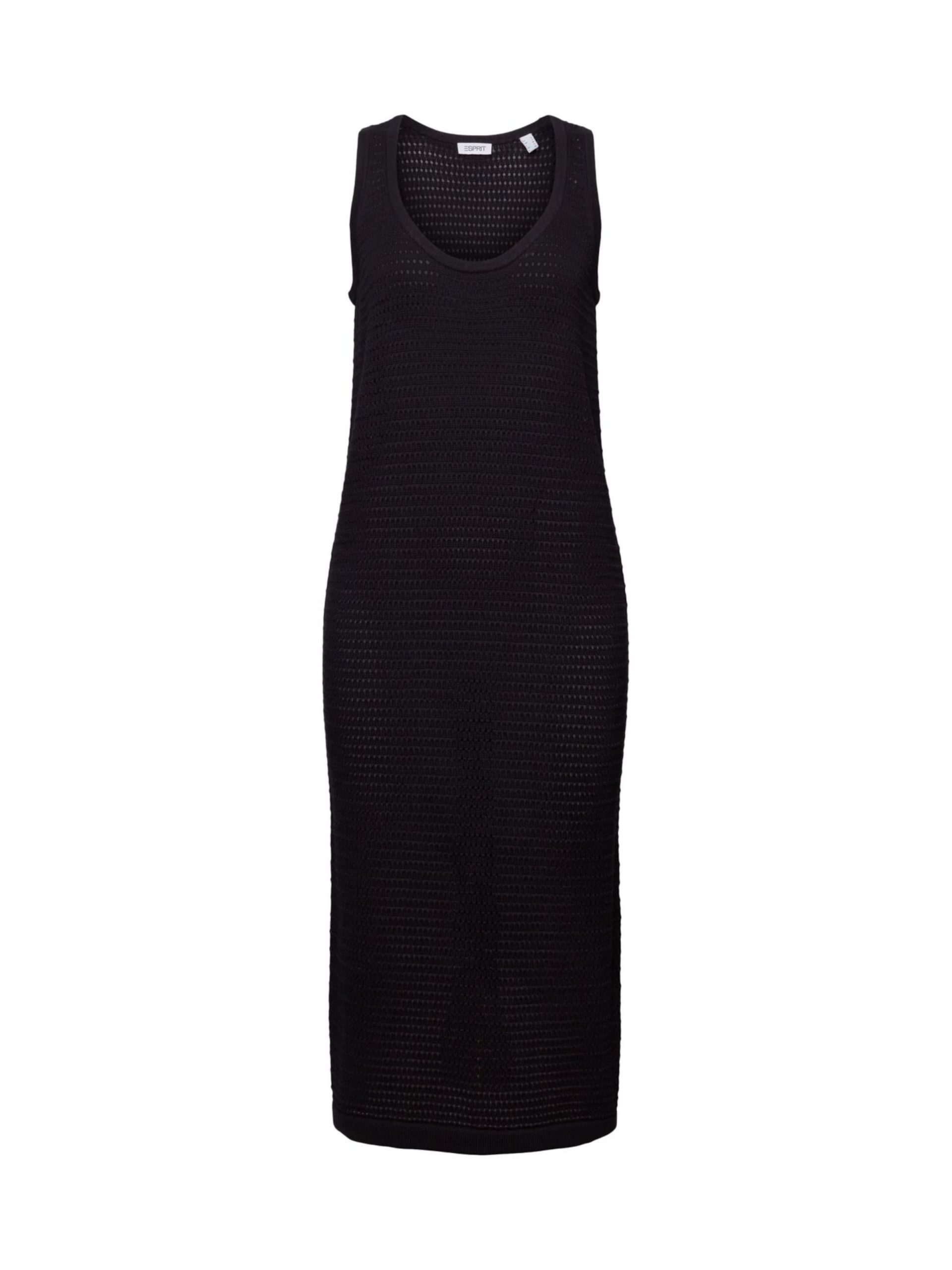 Vestido de punto ESPRIT en Negro 17211159 ¡Tendencia ahora!