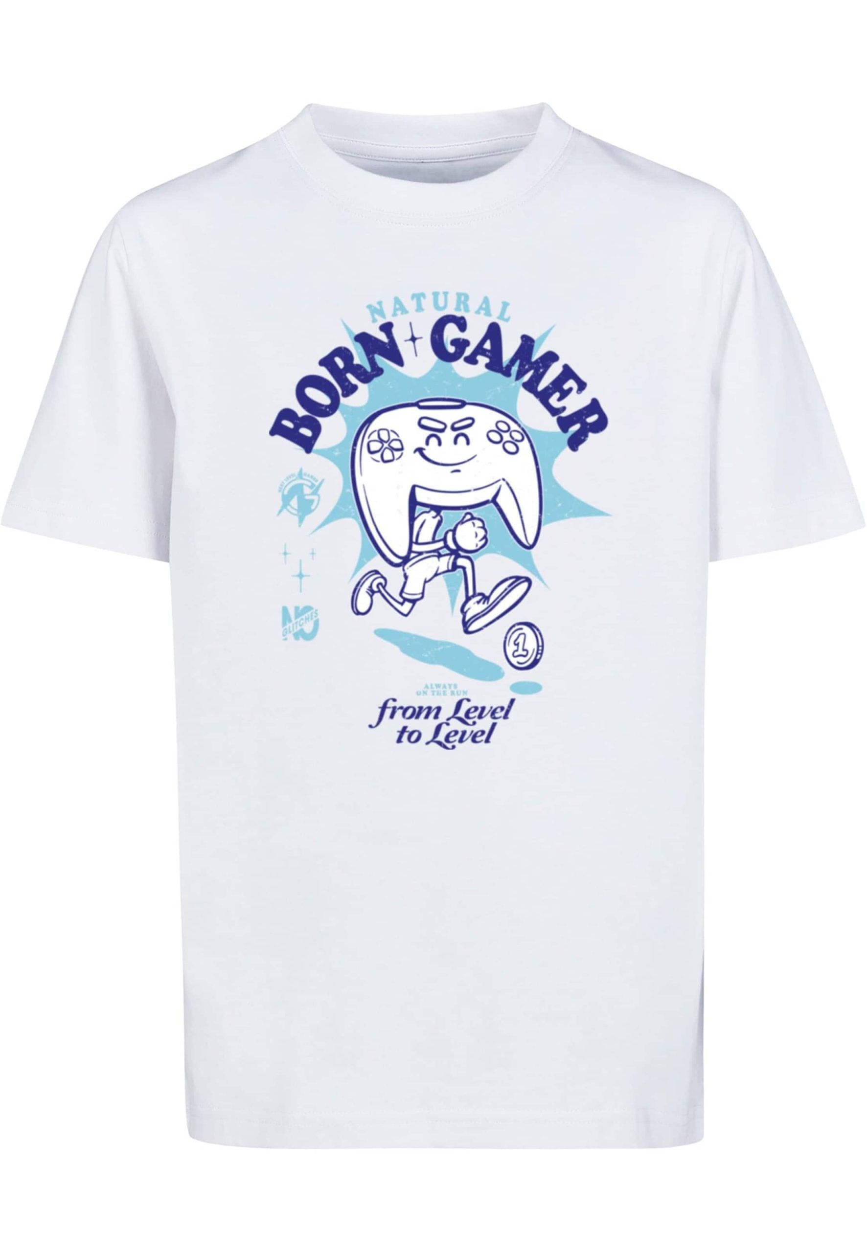 Camiseta 'Natural Born Gamer' Mister Tee en Blanco 16814066 Descuento