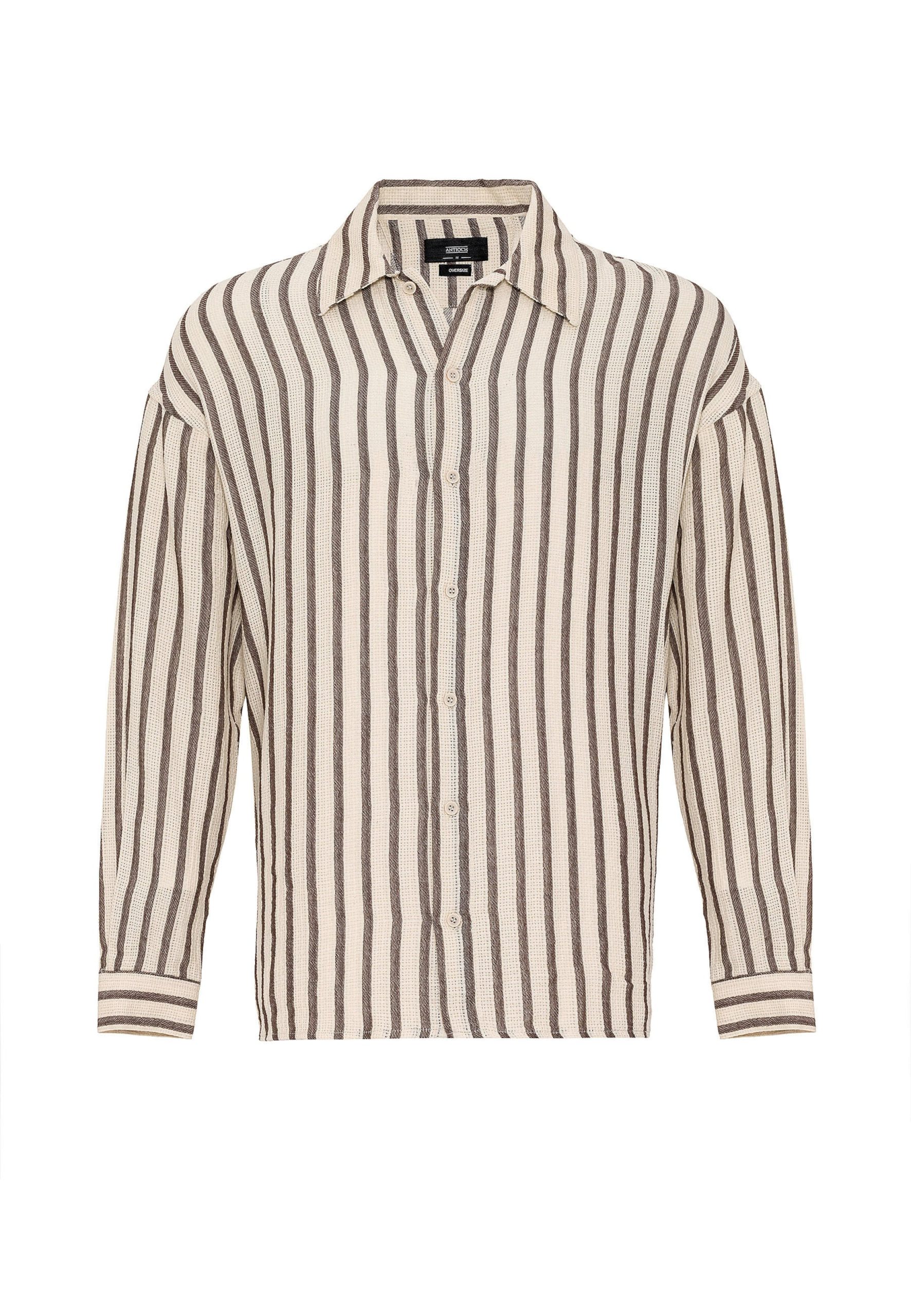 Ajuste confortable Camisa Antioch en Marrón 17189289