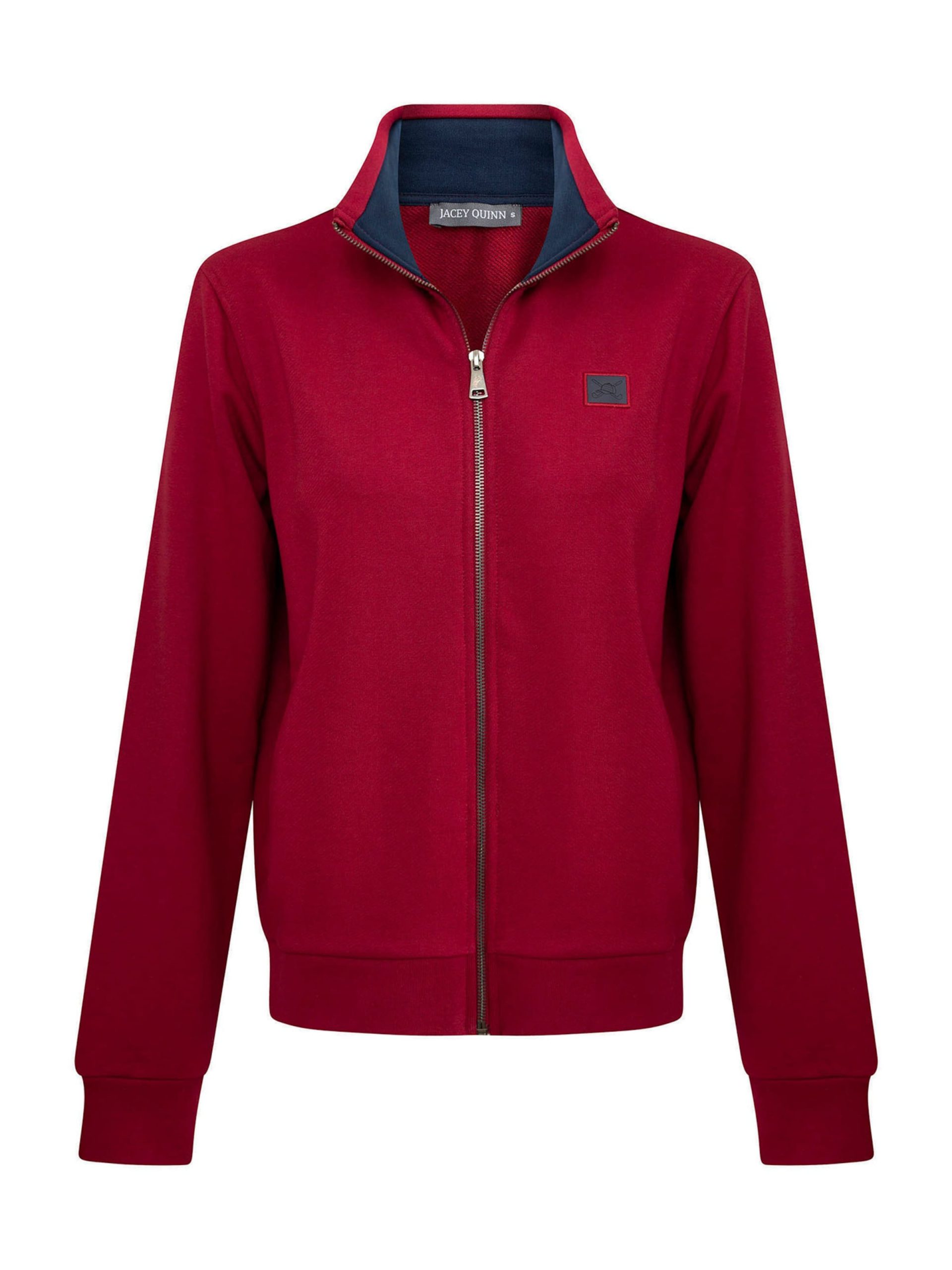 Sudadera con cremallera Jacey Quinn en Burdeos 17174214 Especial