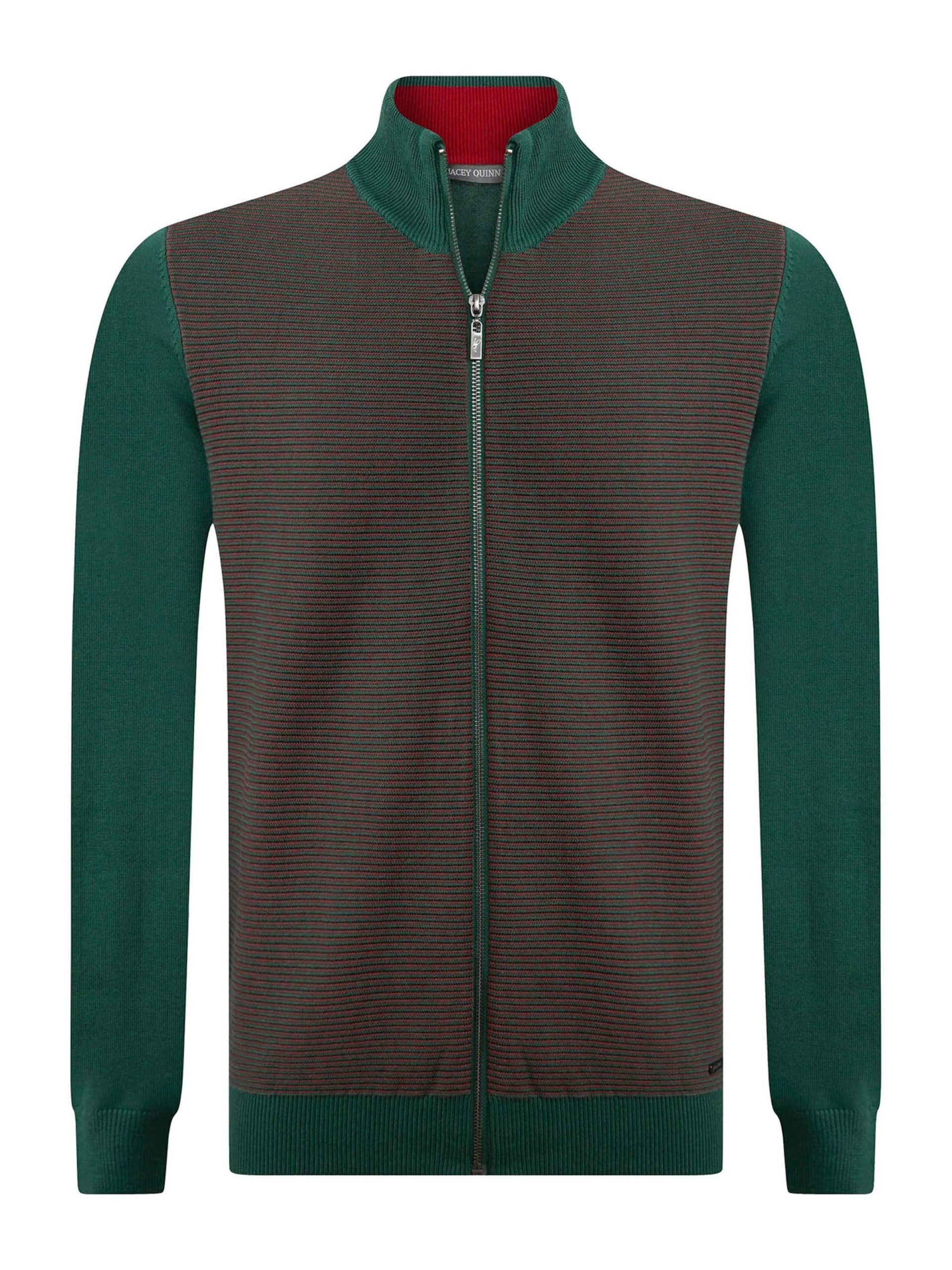 Cárdigan Jacey Quinn en Verde Hierba 17138149 Oferta