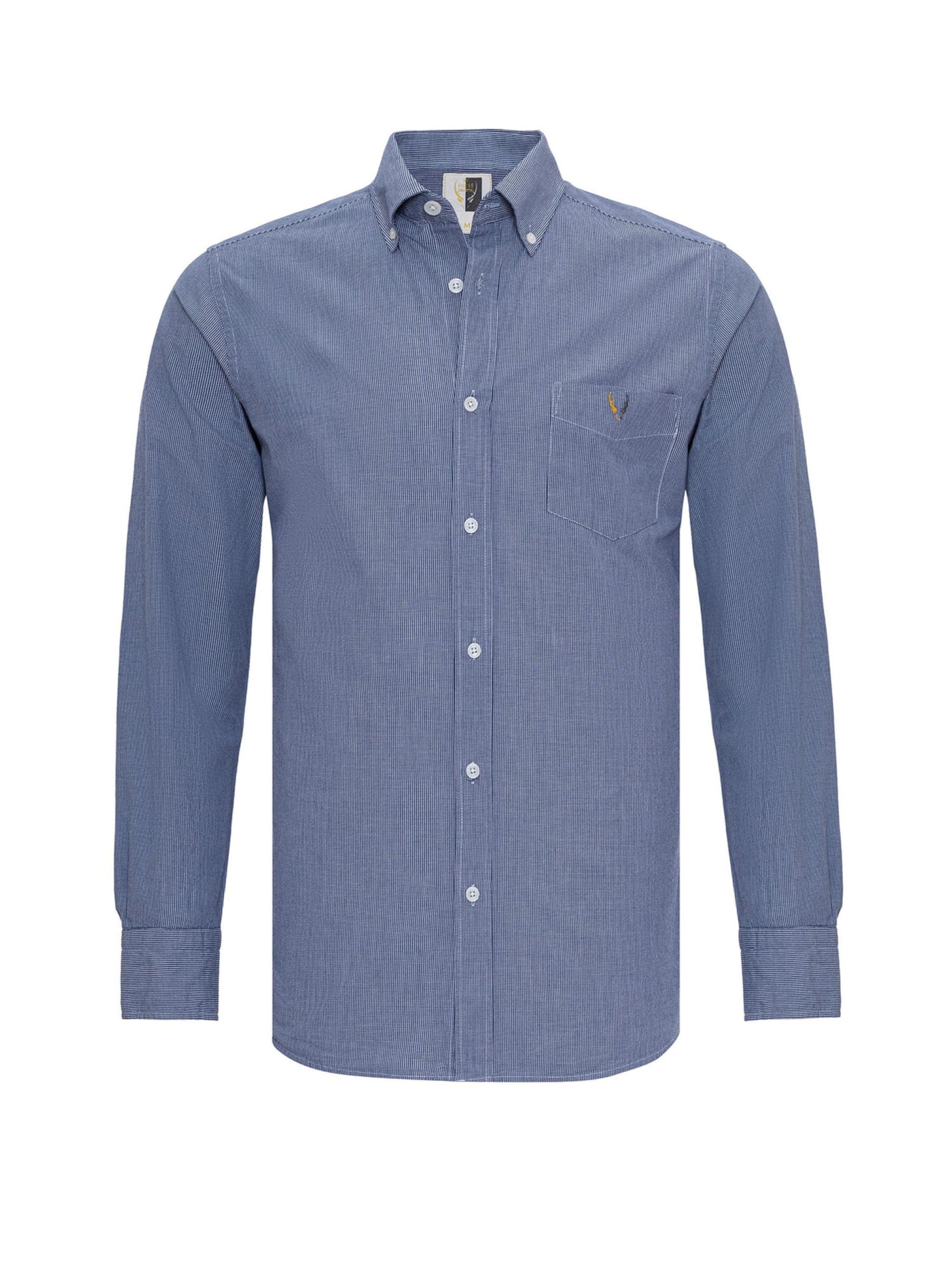 Ajuste regular Camisa By Diess Collection en Navy 17130141 Trato en línea