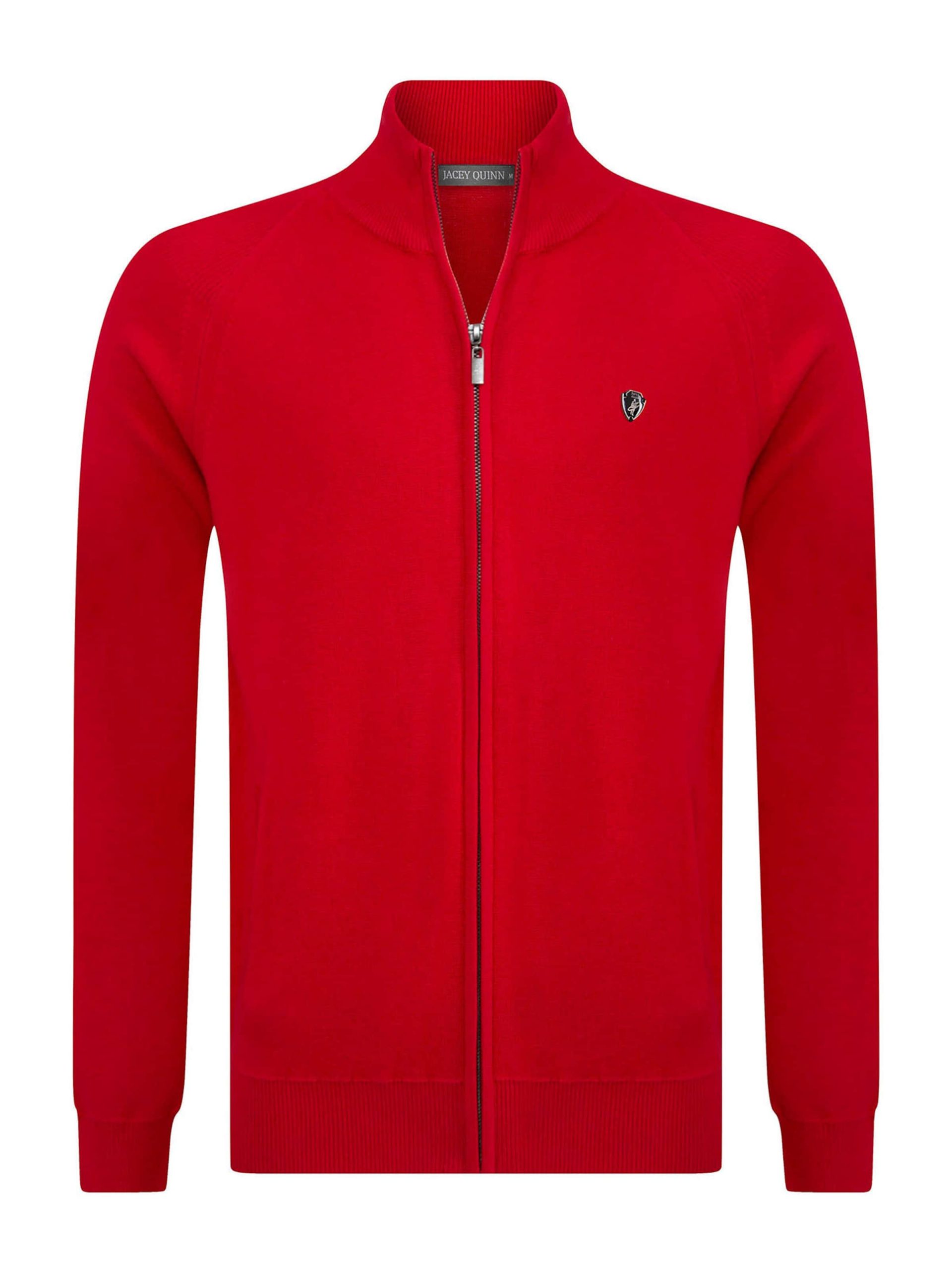Cárdigan Jacey Quinn en Rojo 17160118 Barato
