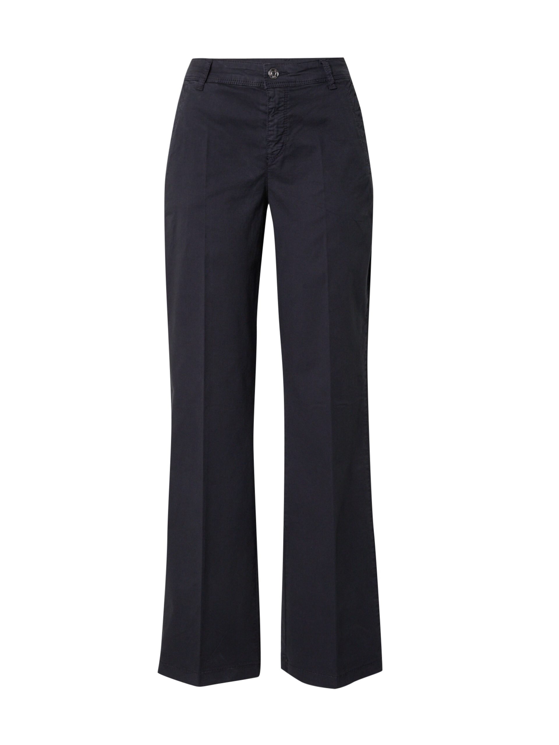 regular Pantalón de pinzas 'Nora' MAC en Marino 16922374 Descuento